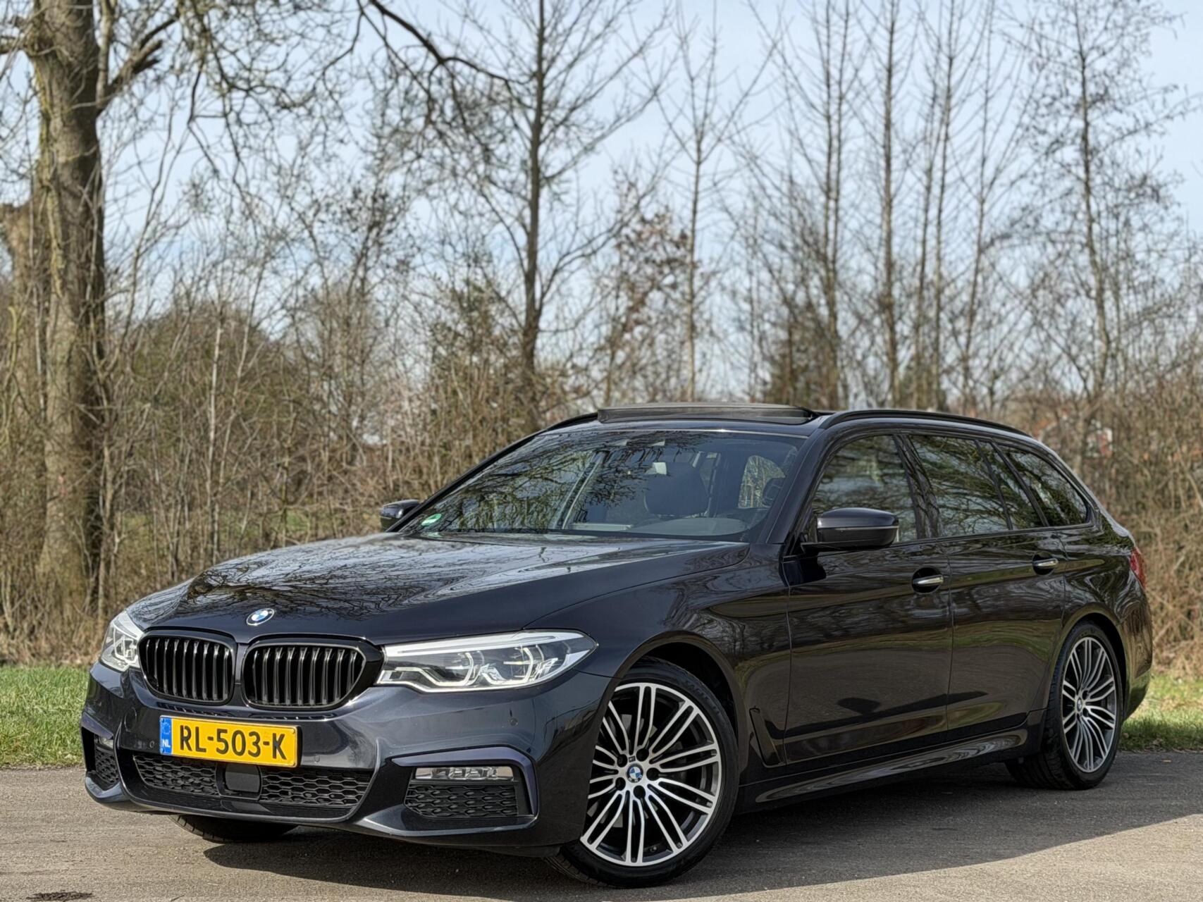 BMW 520d 520d High Executive M-Sport/Led/Virtual 2018 - voorkant