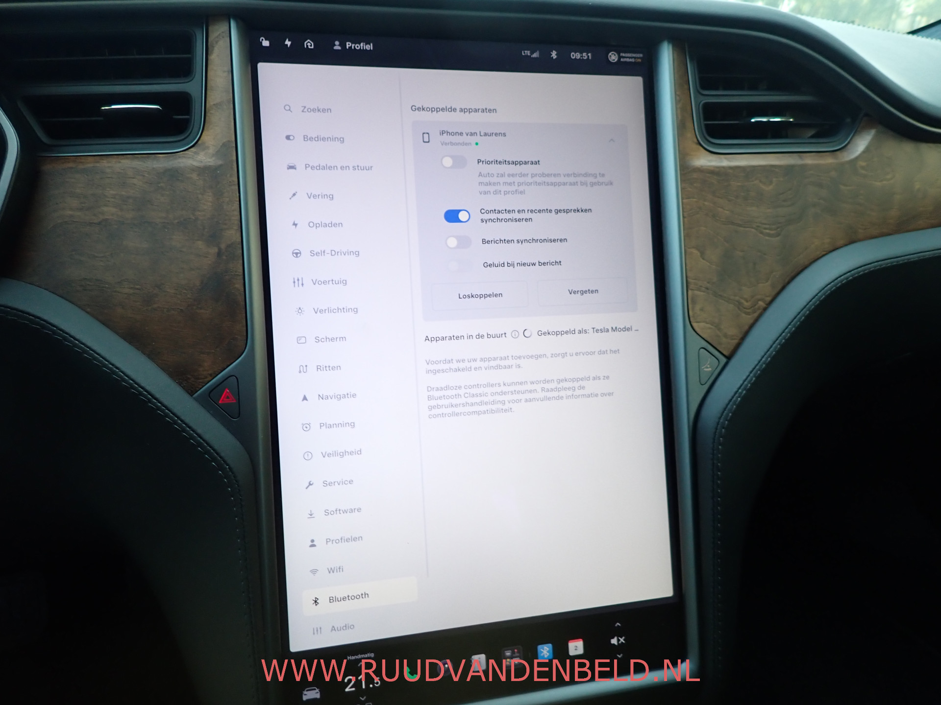 Foto van Tesla Model S