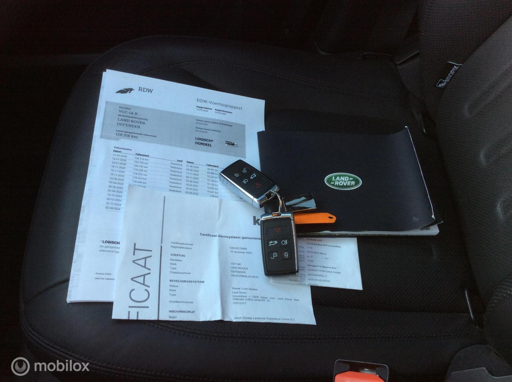Foto van Land Rover Defender