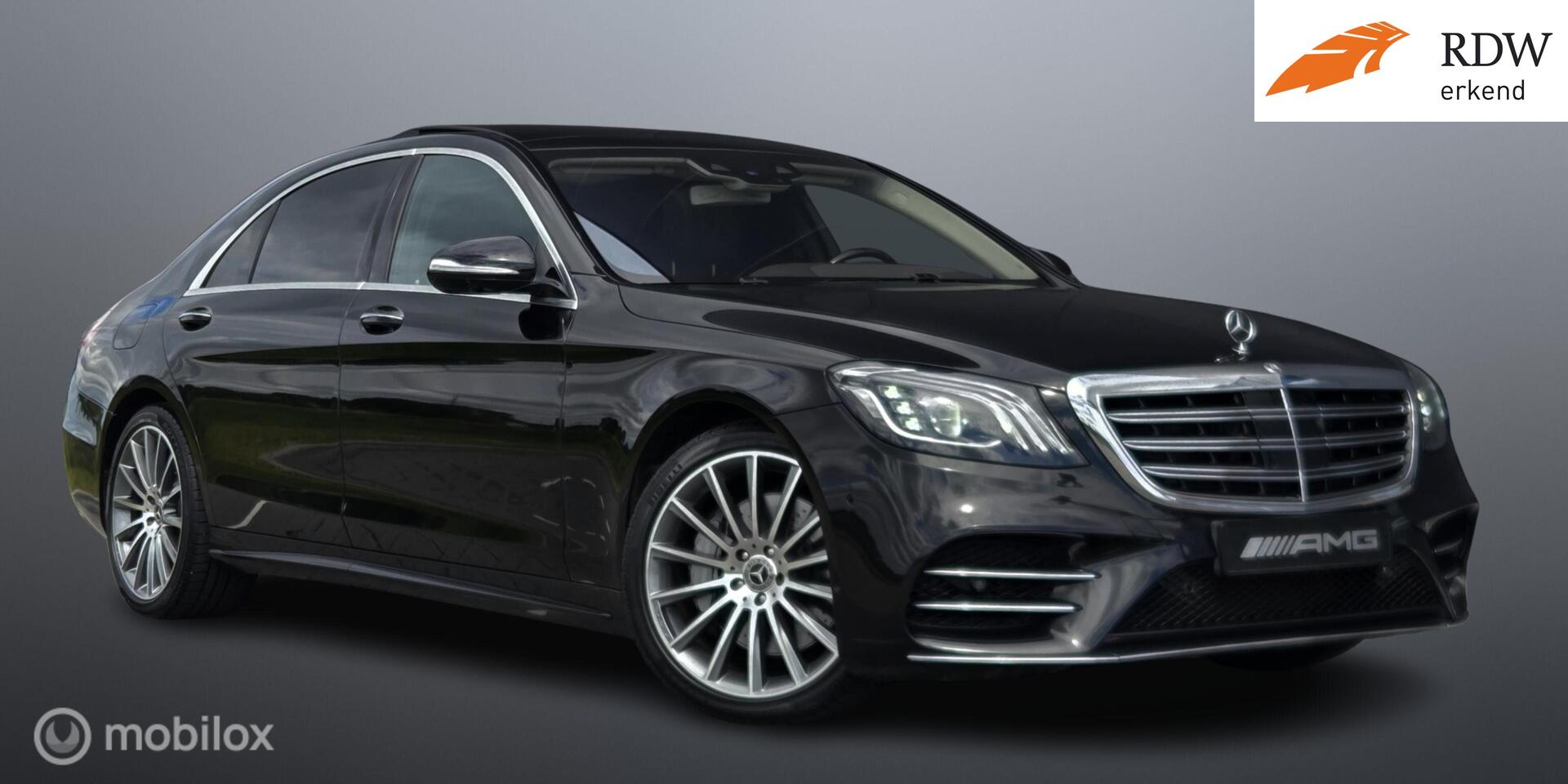 Mercedes-Benz S 400 D 4Matic 400d 4Matic Lang Burmester Designo 360 NAP 2018 - voorkant