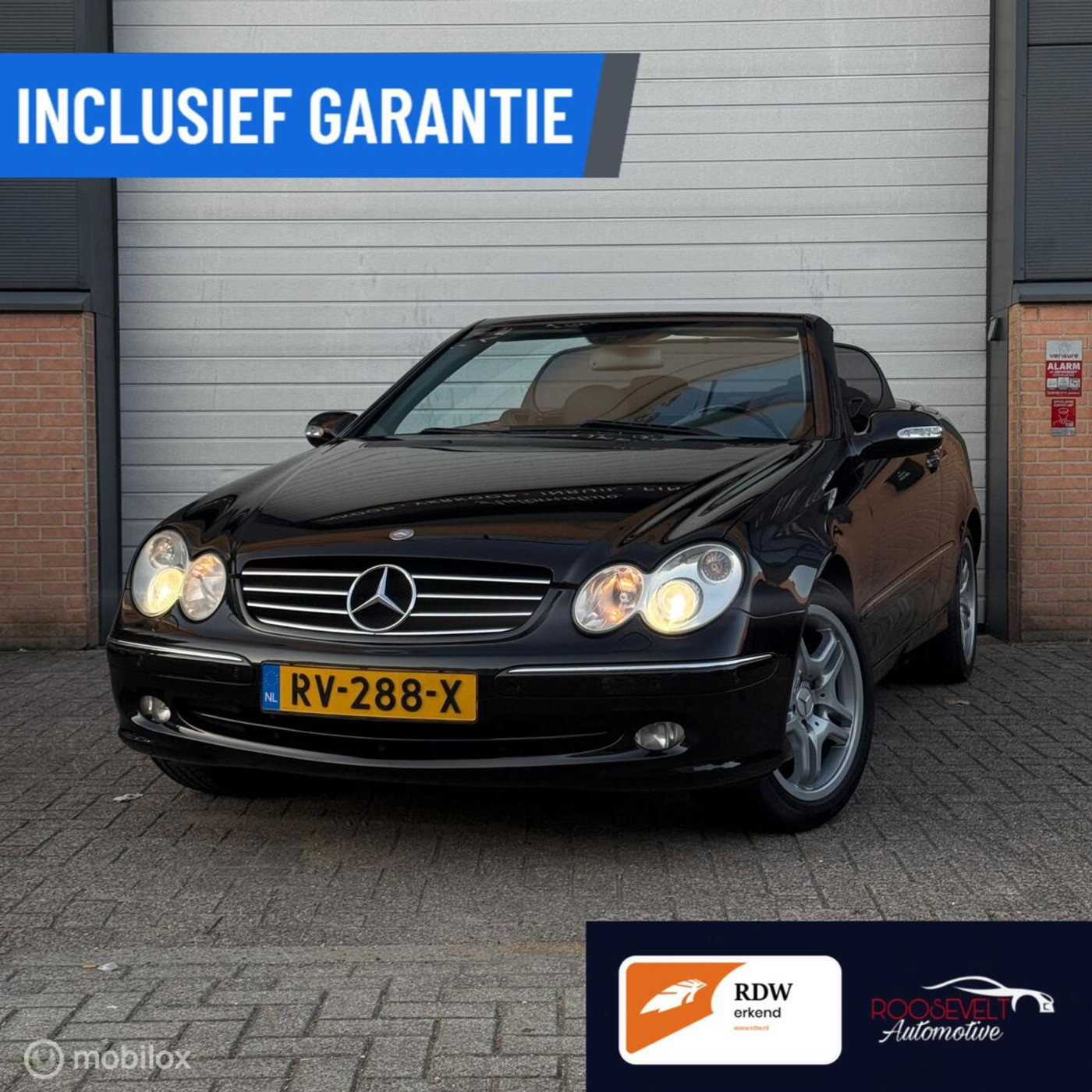 Mercedes-Benz CLK 200 Kompressor 200 K. Avantgarde 2003 - voorkant