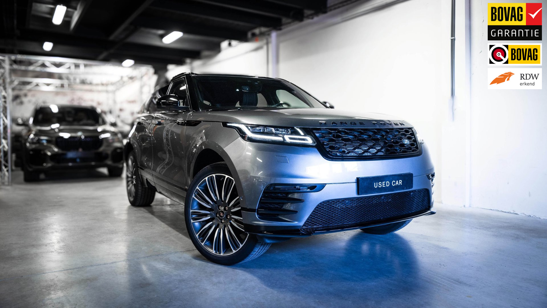 Land Rover Range Rover Velar 3.0 V6 SC AWD R-Dynamic SE | 380 PK|ACC|CLIMA|CARPLAY|Luchtvering|100% Ond. 2018 - voorkant