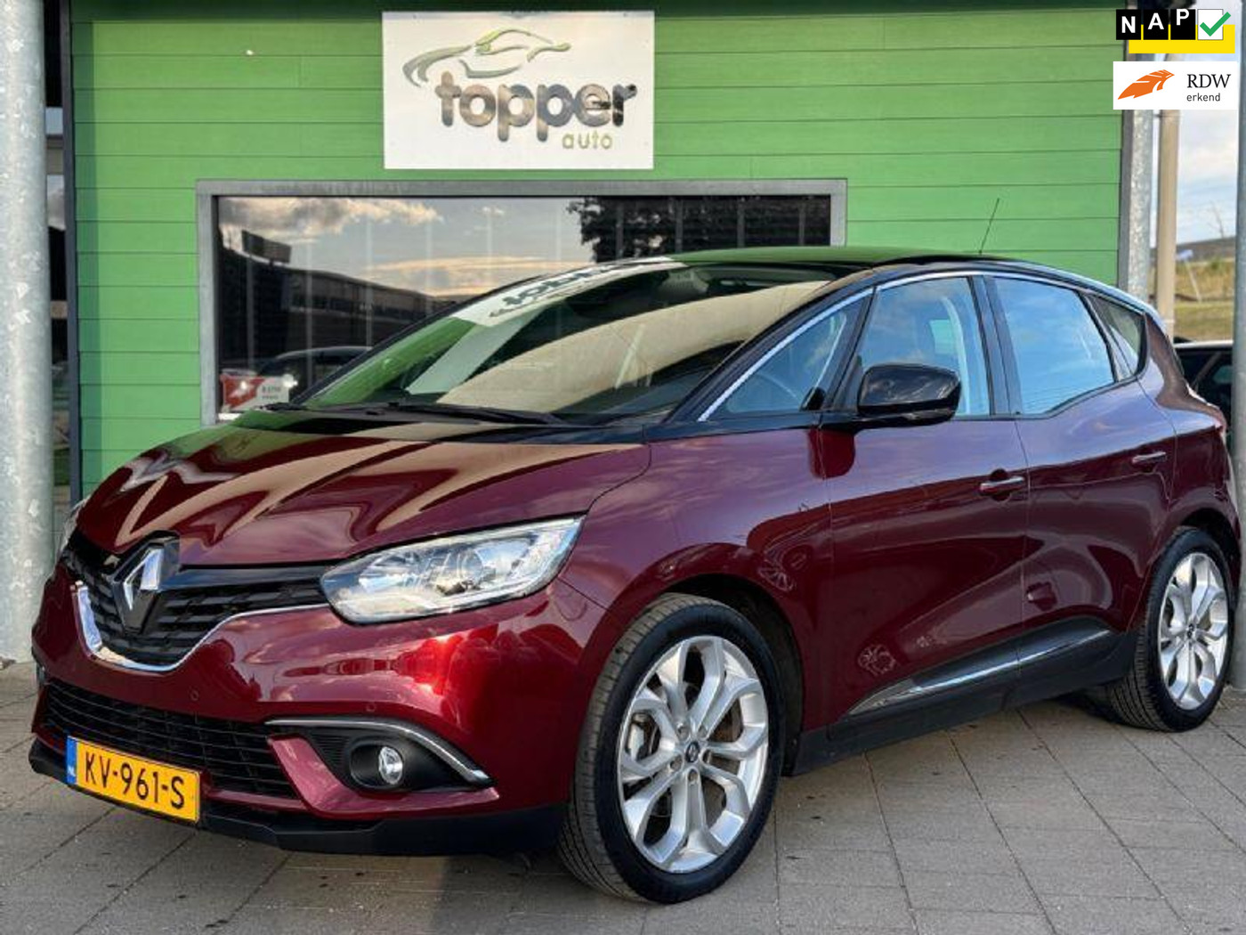 Renault Scénic 1.2 TCe Zen 2017 - voorkant