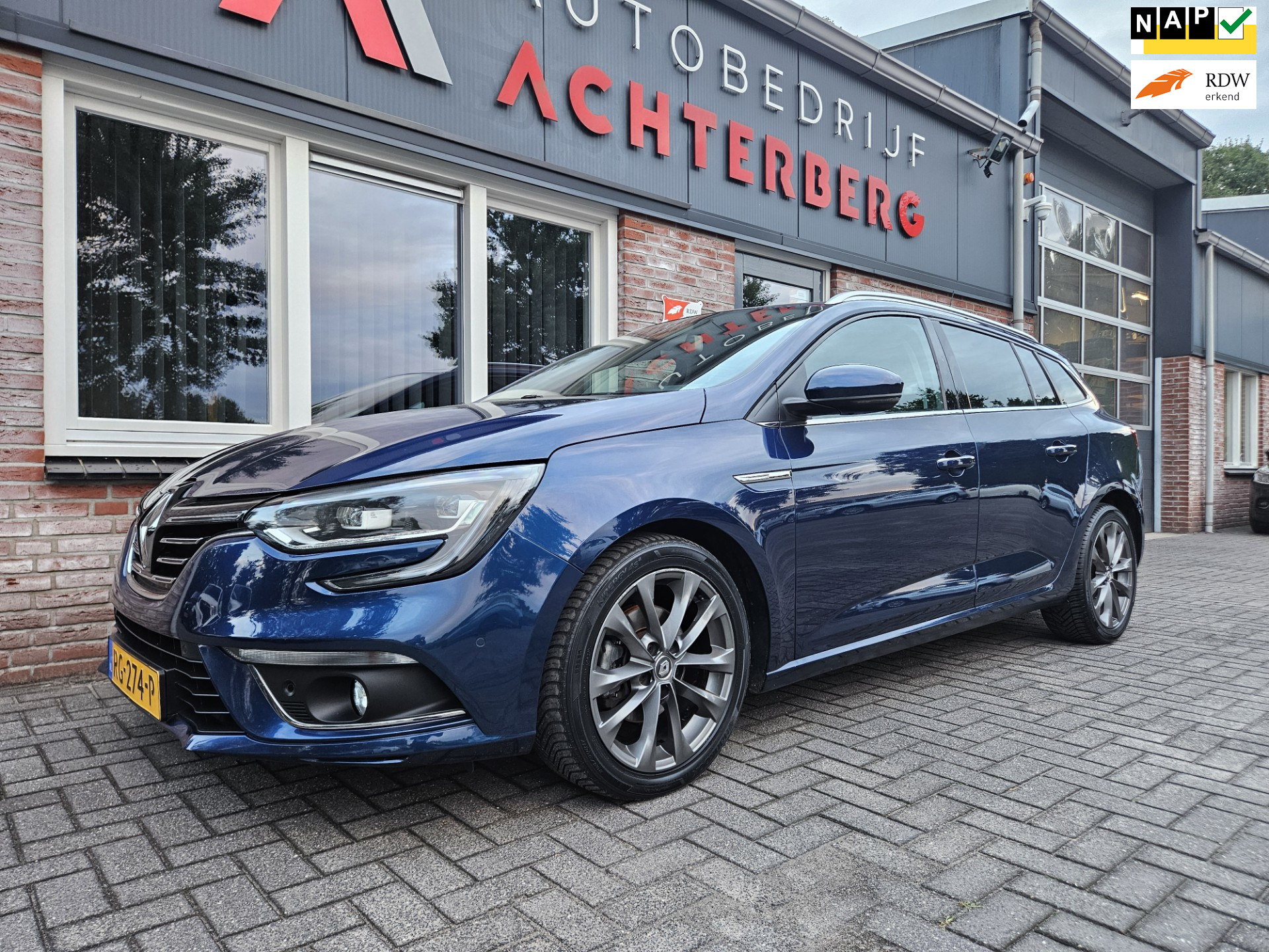 Renault Mégane Estate 1.2 TCe Exclusiv 2017 - voorkant