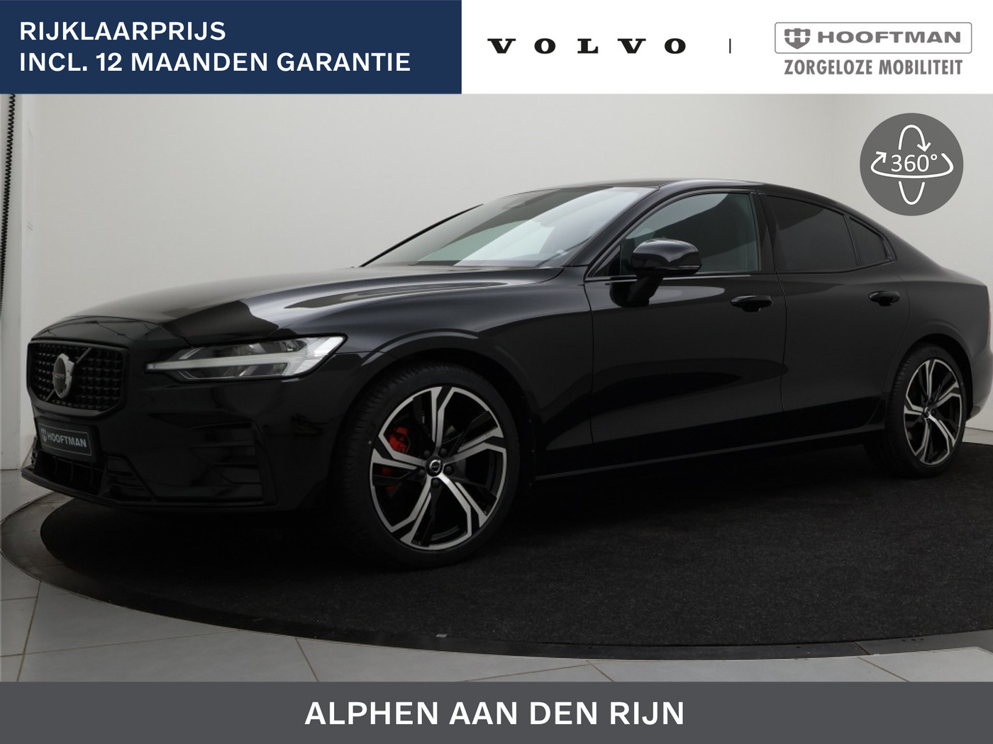 Volvo S60 B4 GT PLUS DARK 20INCH POLESTAR VELGEN GET-GLAS 2023 - voorkant