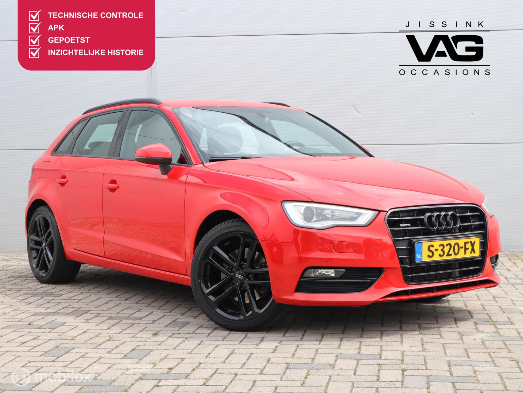 Audi A3 Sportback 1.8 TFSI quattro Ambition Pro Line S 2013 - voorkant