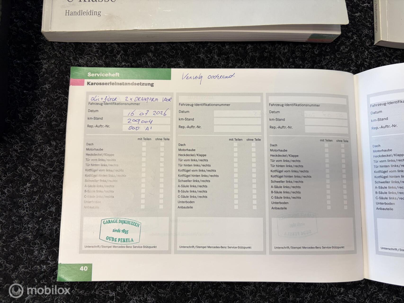 Foto van Mercedes-Benz C 180 Kompressor