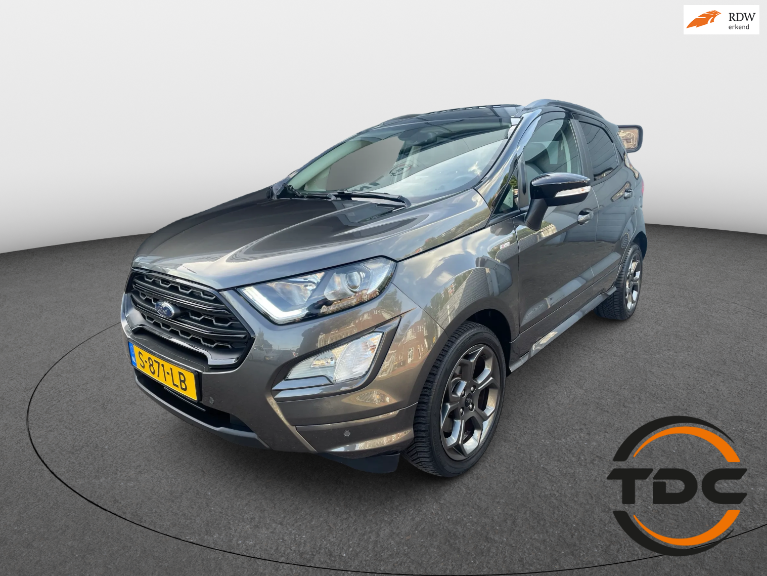 Ford Ecosport 1.0 ST-Line PANO WINTERPACK CARPLAY CLIMA CAMERA 2019 - voorkant