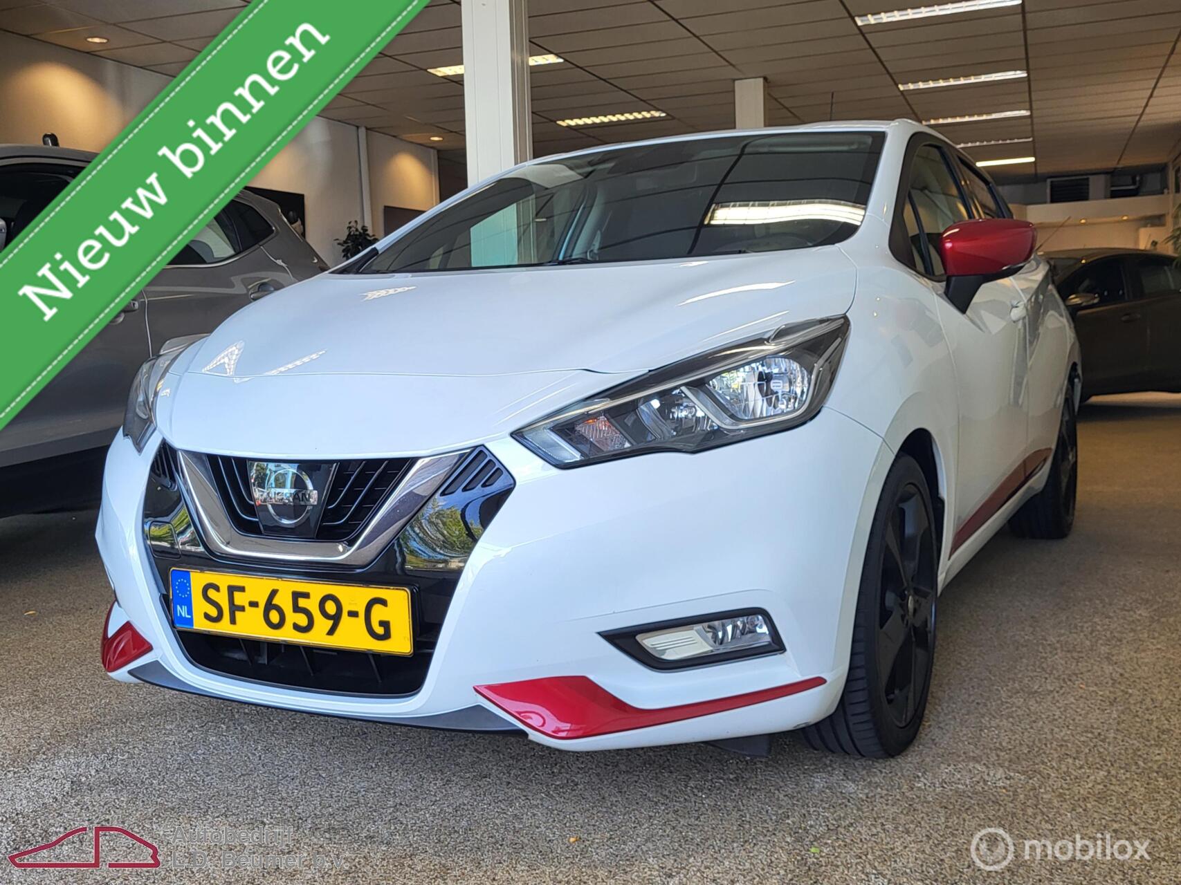 Nissan Nissan Micra 0.9 IG-T N-Connecta *NL, NAVI, CLIMA, RIJKLAARPRIJS!* 2018 - voorkant