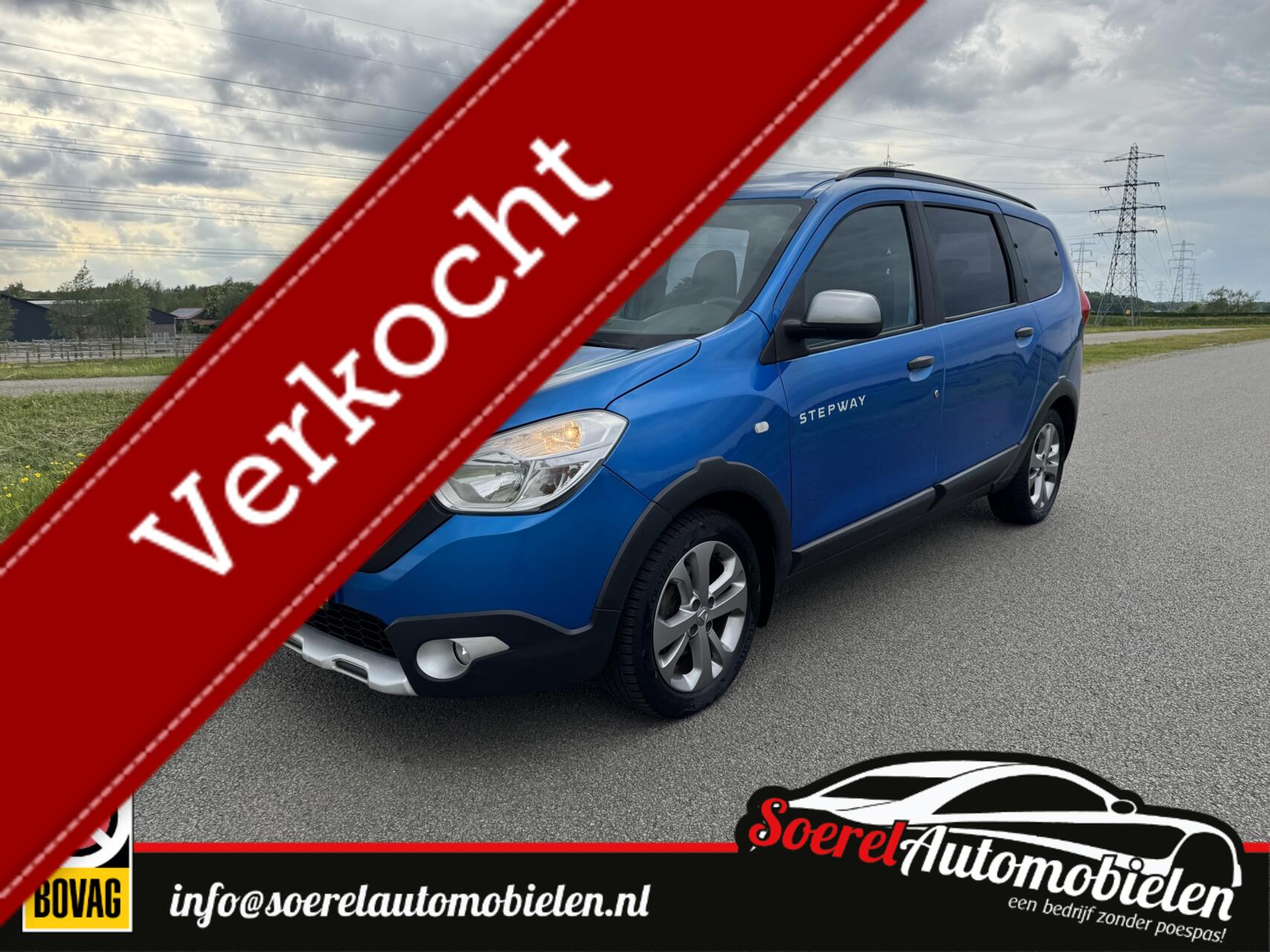 Dacia Lodgy 1.2 TCe 10th Anniversary 7p. 2015 - voorkant