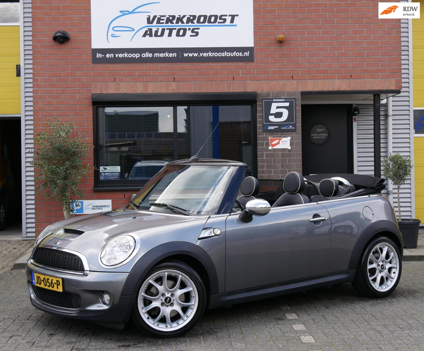 Mini Mini Cabrio 1.6 Cooper S Chili 2010 - voorkant