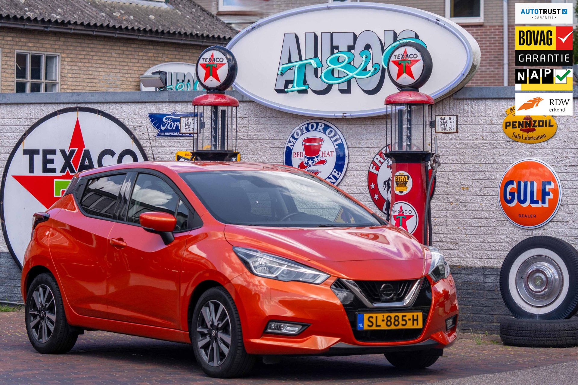 Nissan Nissan Micra 0.9 IG-T N-Connecta 55.355 +NAP NL-auto 2018 - voorkant