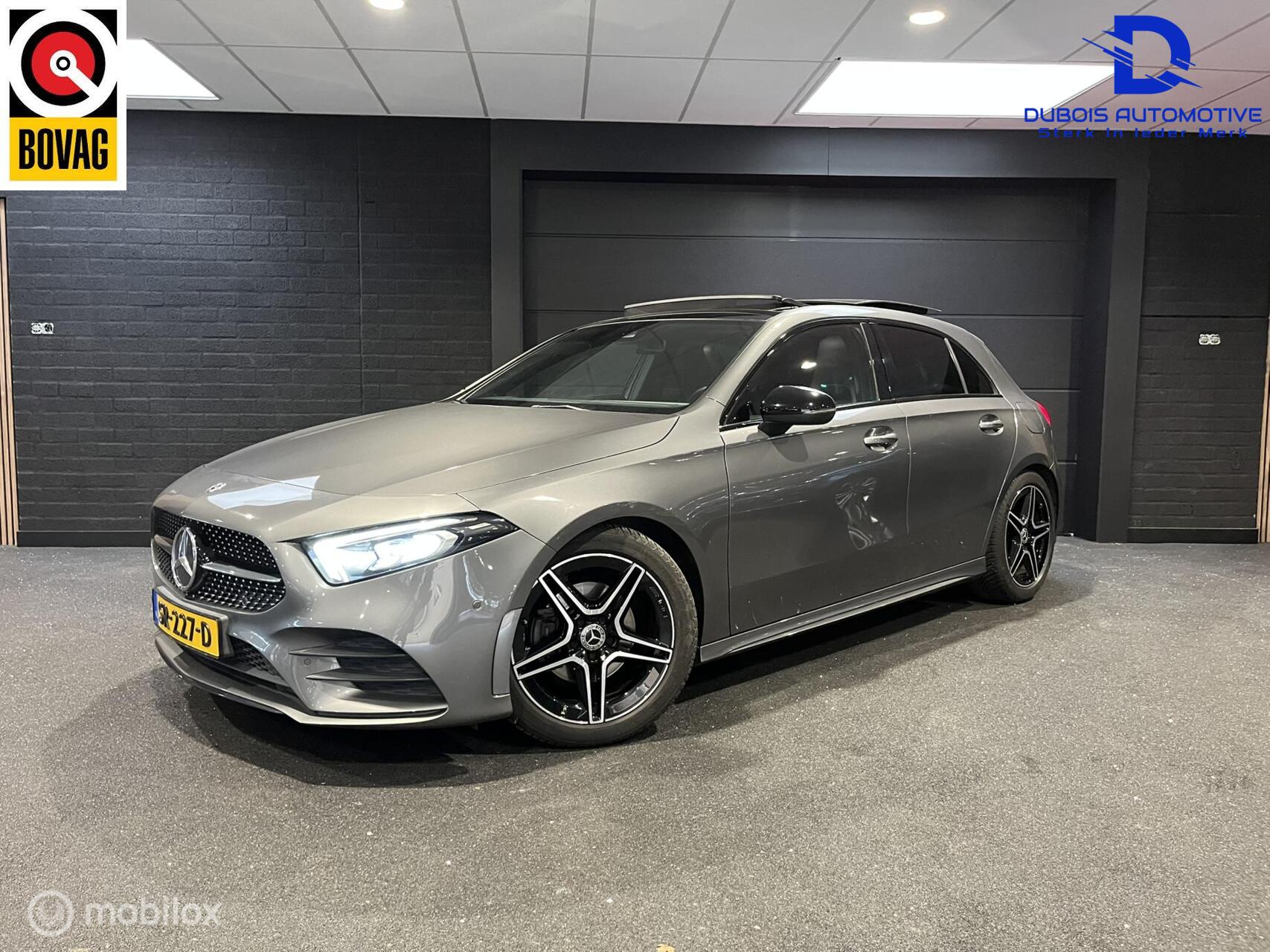 Mercedes-Benz A-klasse 200 AMG LINE|ZGAN|RIJKLAAR|PANO|CARPLAY| 2018 - voorkant