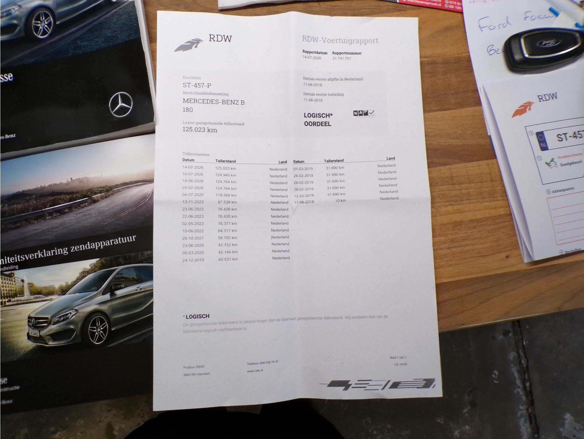 Foto van Mercedes-Benz B-klasse