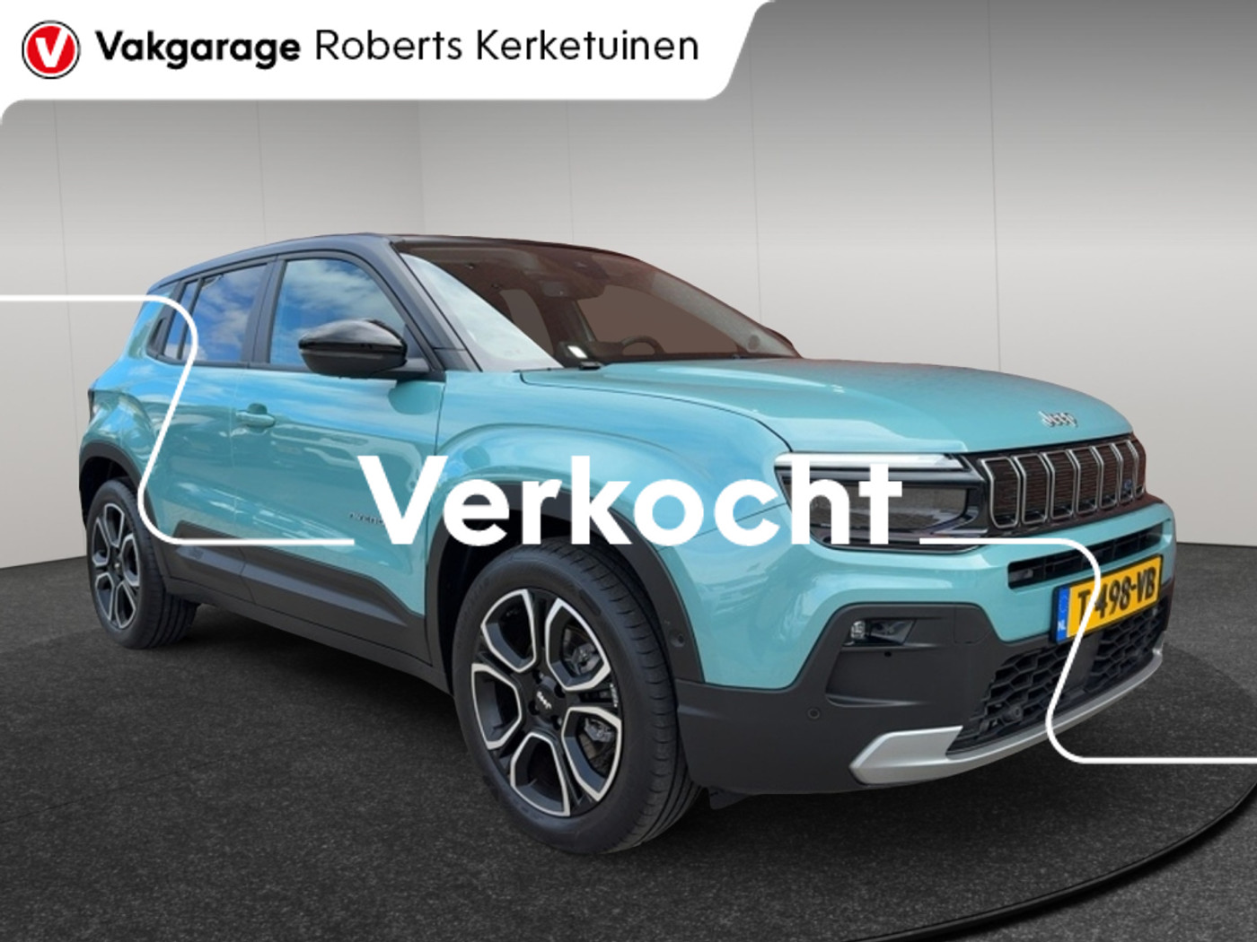 Jeep Avenger Altitude 54kWh Half Leder Clima Camera Carplay 2023 - voorkant