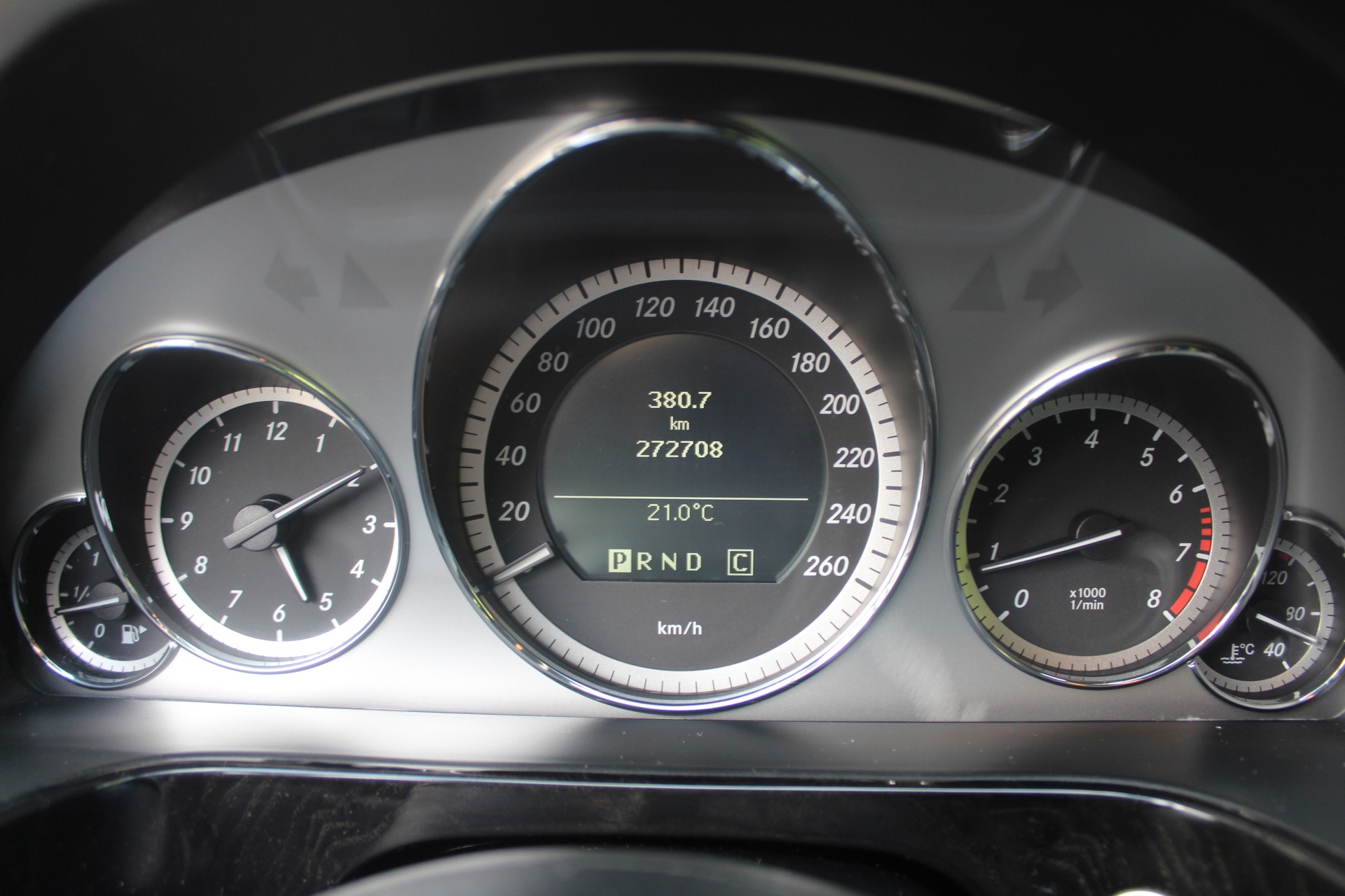 Foto van Mercedes-Benz E 250 Cgi