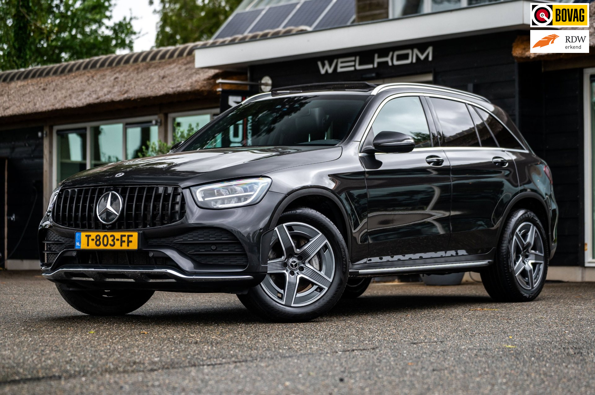 Mercedes-Benz GLC 300 4Matic 300 4MATIC Premium Plus Panoramadak I Trekhaak I Burmester I Led I Vol leder I HeadUp I Dealeronderhouden 2020 - voorkant