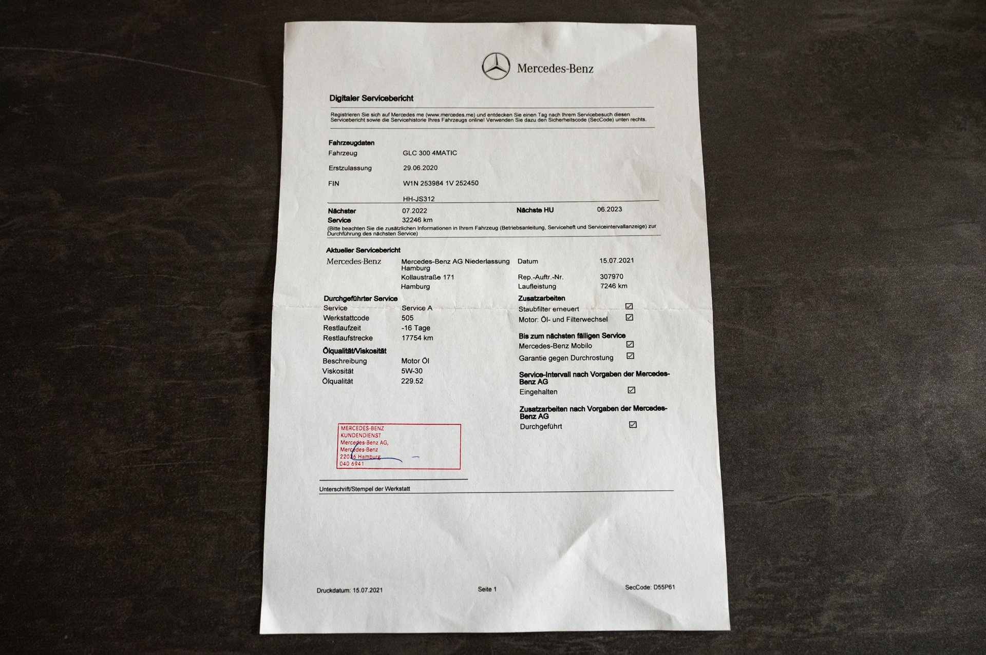 Foto van Mercedes-Benz GLC 300 4Matic