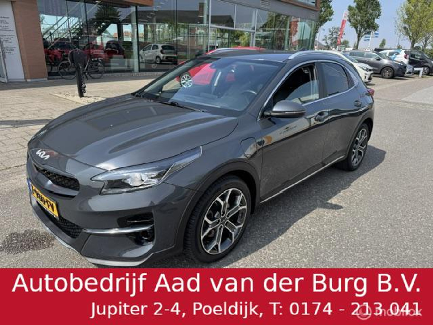 Kia Xceed 1.6 GDi PHEV DynamicPlusLine  55 km volledig elect rijden / Hybride , 18 inch velgen , Electr. kofferklep , Lane assist , Dodehoek assistent  , lage km stand , 2022 - voorkant