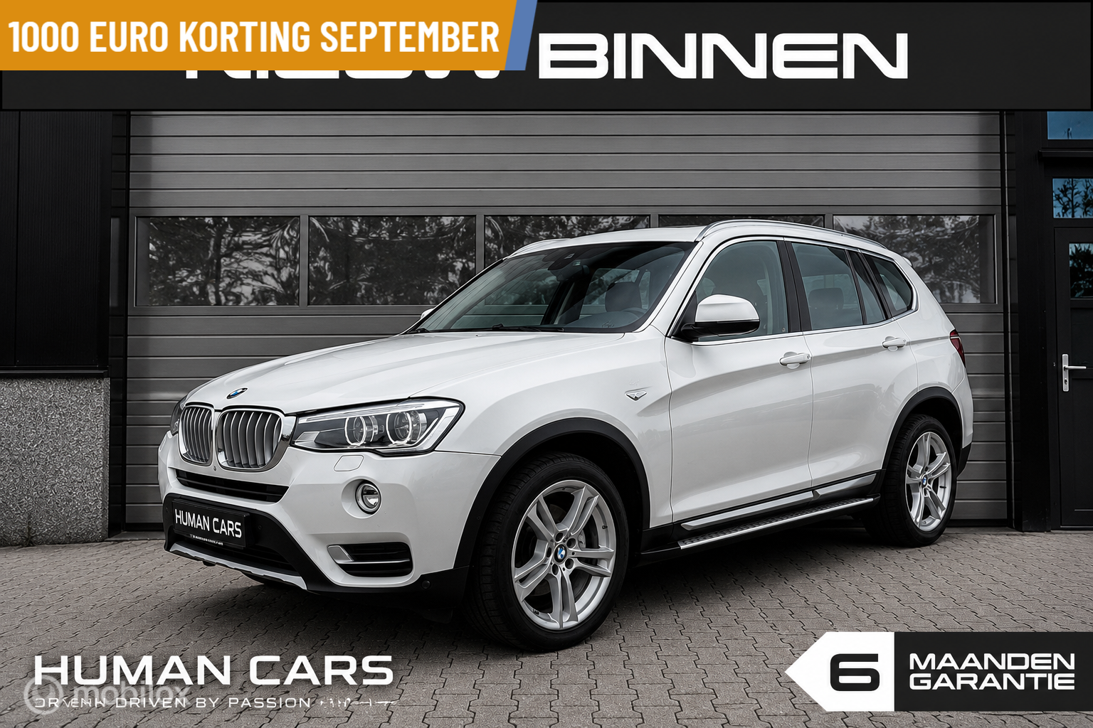 BMW X3 Xdrive35i xDrive35i High Executive 19 inch Automaat 306 pk 2015 - voorkant