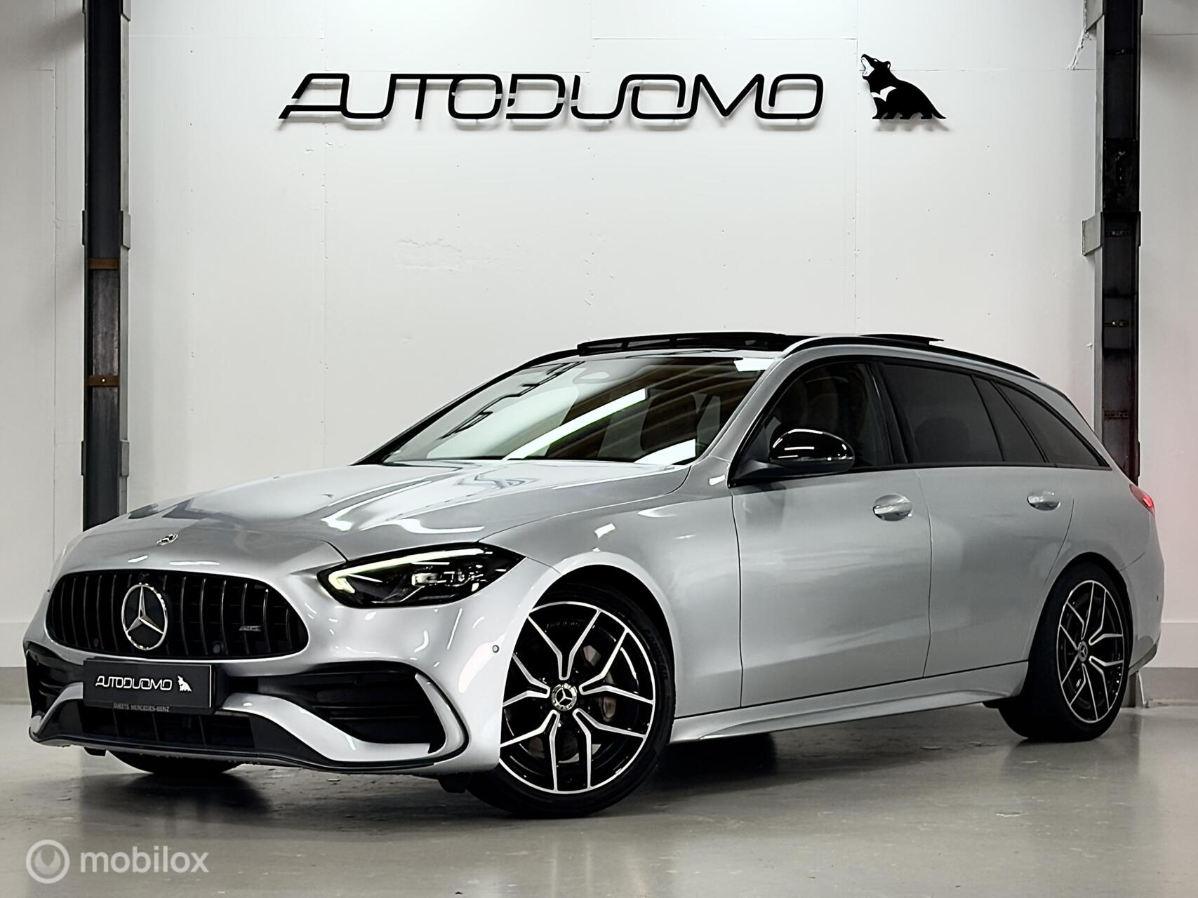 Mercedes-Benz C 200 4Matic 200 4MATIC AMG | Pano | Memory | Cam | 19" AMG velgen | Dodehoek | Leer | Sfeer | Dynamic | 224 PK 2022 - voorkant