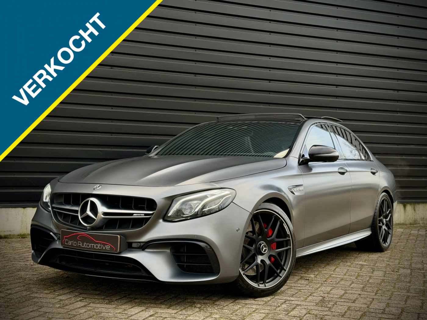 Mercedes-Benz E-klasse AMG 63 S 4M. Pr. Pl. 2017 - voorkant