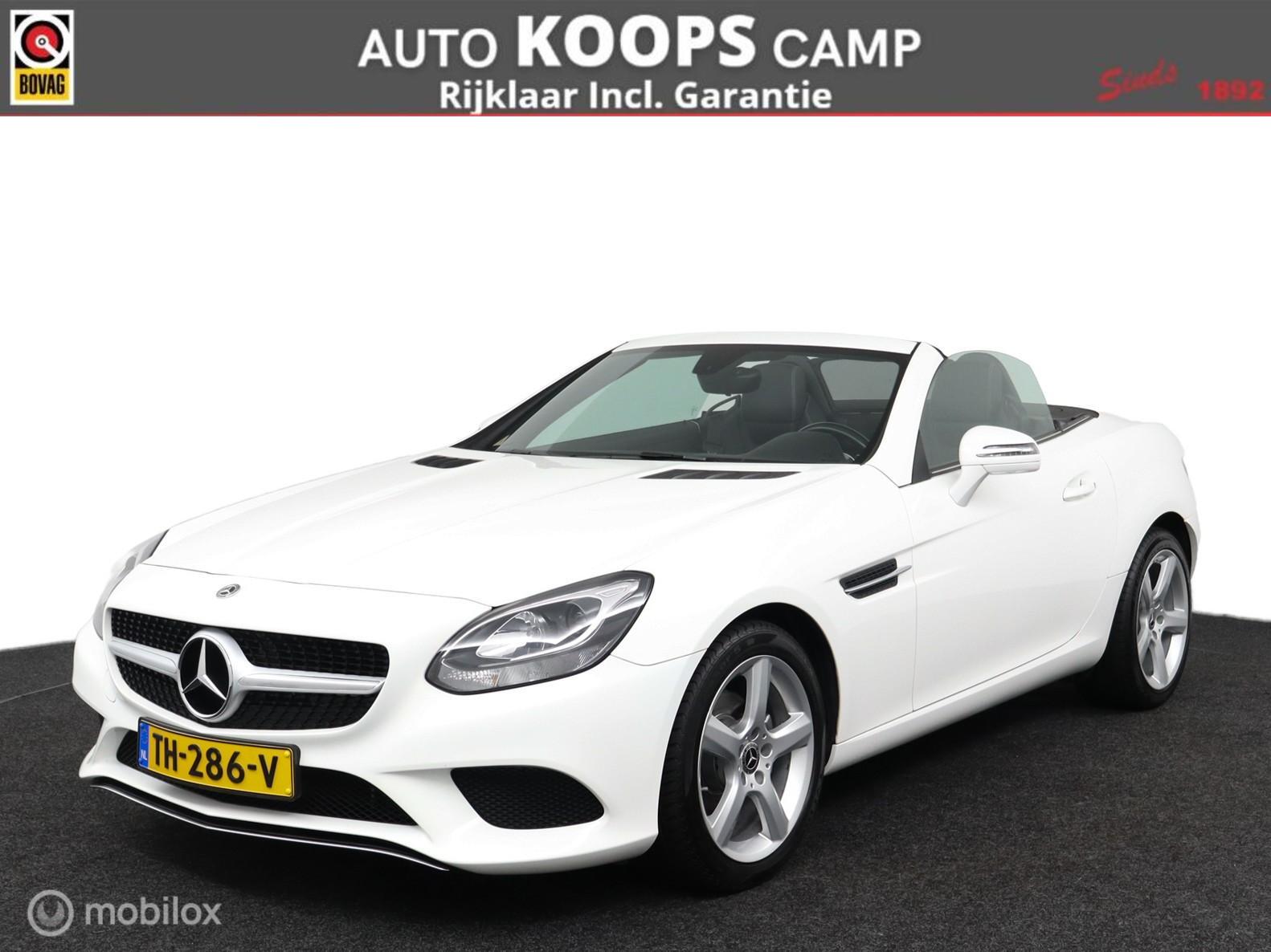 Mercedes-Benz SLC 180 180 RedArt Edition 157 PK | Uniek Handgeschakeld | 51 DKM | Cruise controle | Camera | DEALER-STAAT 2018 - voorkant