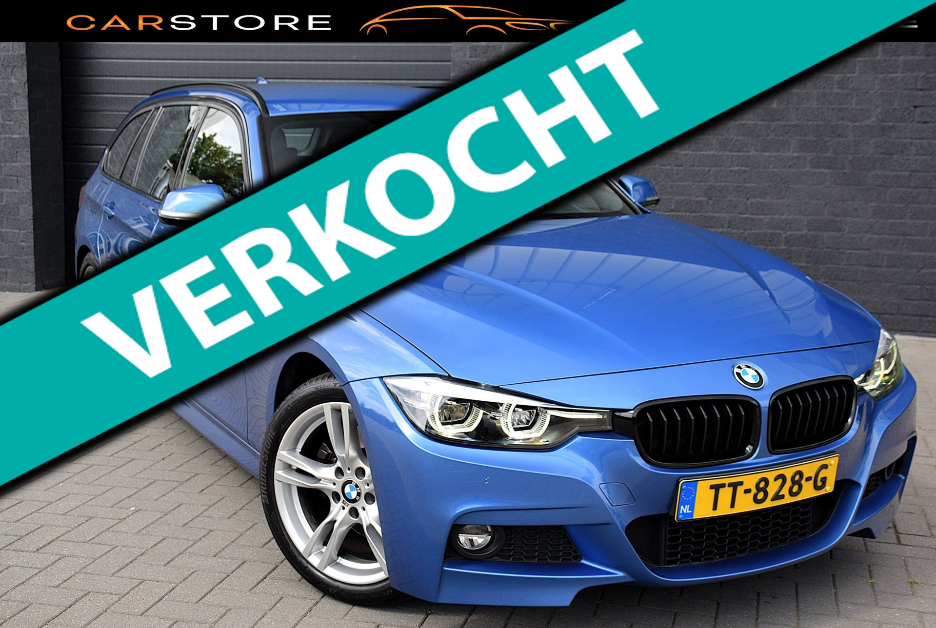 BMW 330i 330i M Sport Edition*2e Eigenaar*150Dkm*Trekhaak*Leder*Virtual* 2018 - voorkant