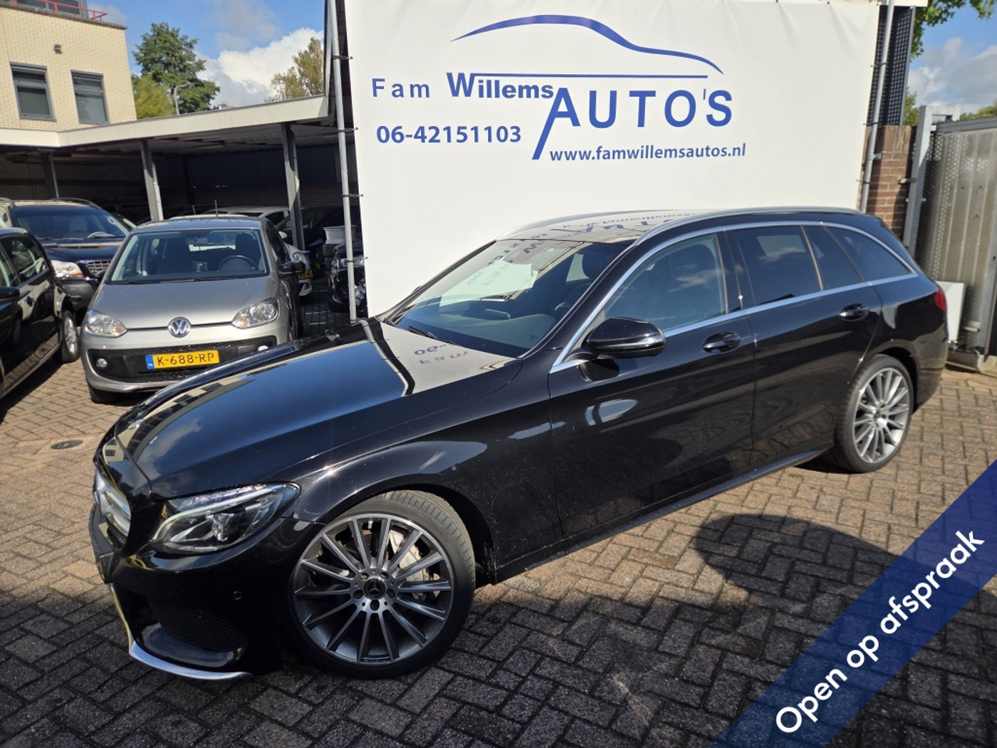 Mercedes-Benz C 220 D 4Matic C220 D 4 matic Leder 2018 - voorkant