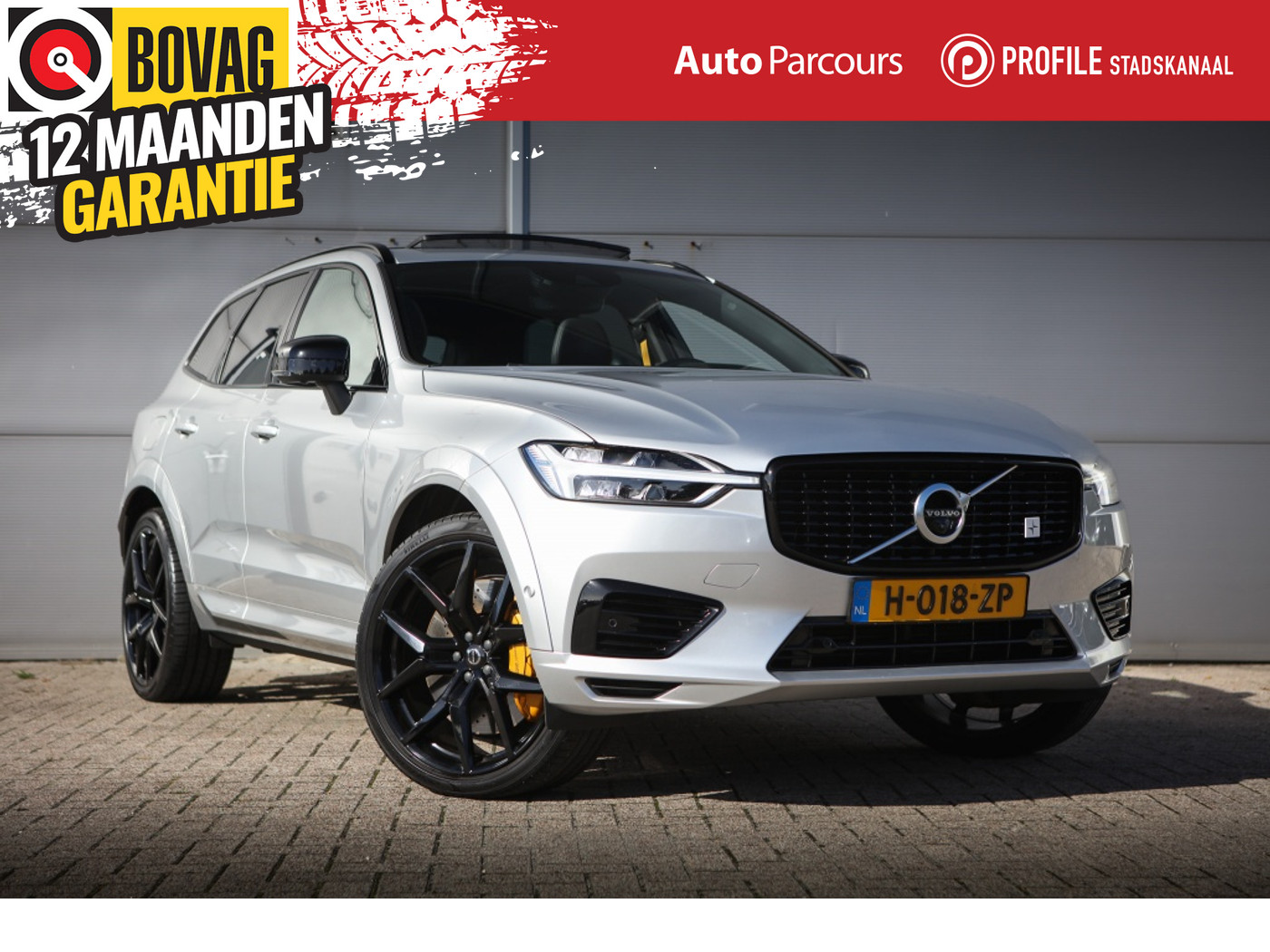 Volvo Xc60 T8 Twin Engine 2.0 T8 Polestar Engineered | Ohlins onderstel | 405 pk 2020 - voorkant