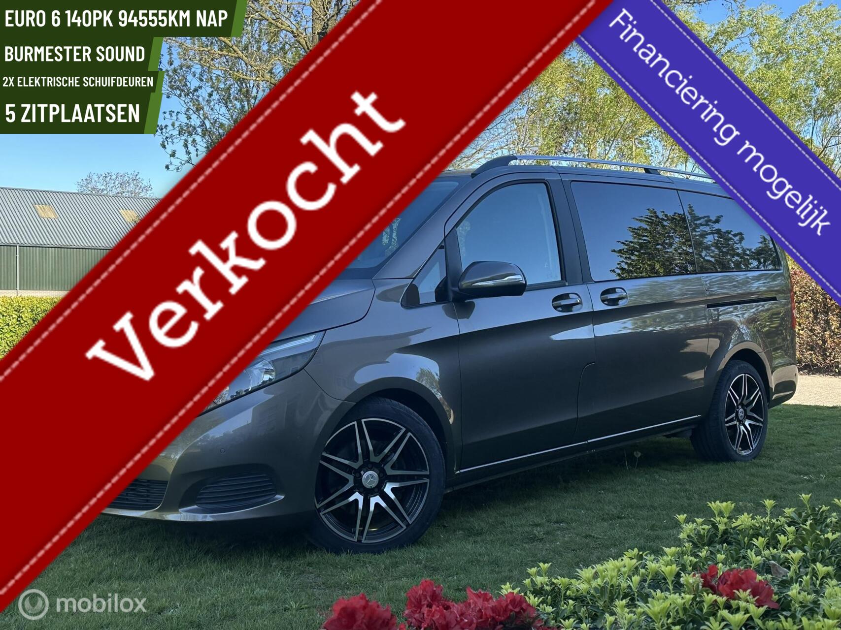Mercedes-Benz V-klasse V250 190pk Euro6 Lang DC Avantgarde 2015 - voorkant