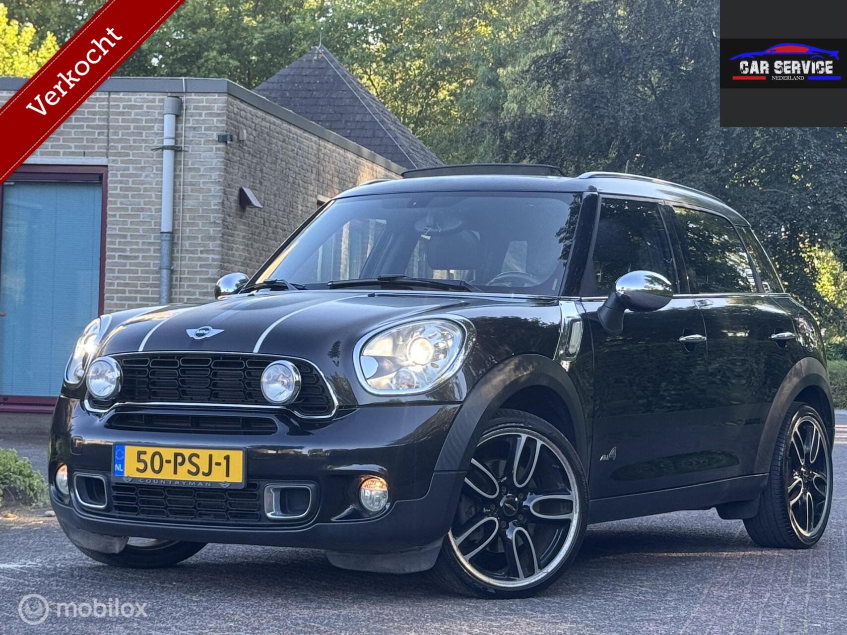 Mini Cooper S Countryman All4 1.6 Cooper S ALL4/NAP/NWE APK/PANO/NAVI/PDC 2011 - voorkant