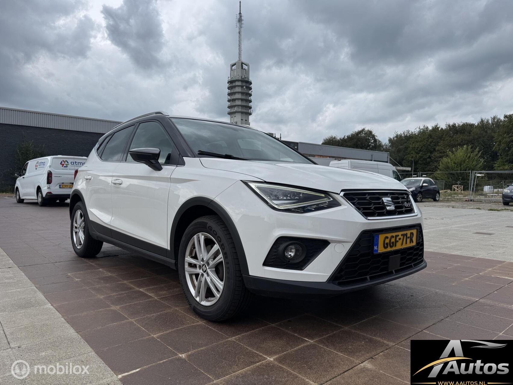 Seat Arona 1.0 TSI Xcellence- Fabrieksgarantie- Stoelvw- 2019 - voorkant