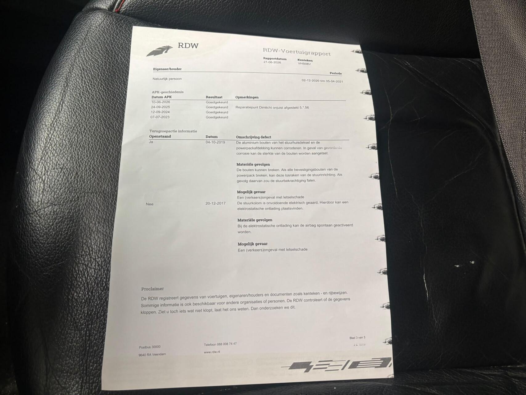 Foto van Mercedes-Benz V-klasse
