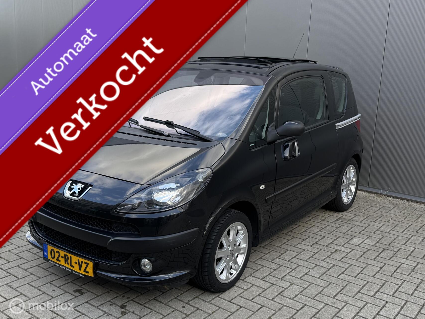 Peugeot 1007 1.6-16V Sporty,AUT,NAP, ElektrischeDeuren, A/C 2005 - voorkant