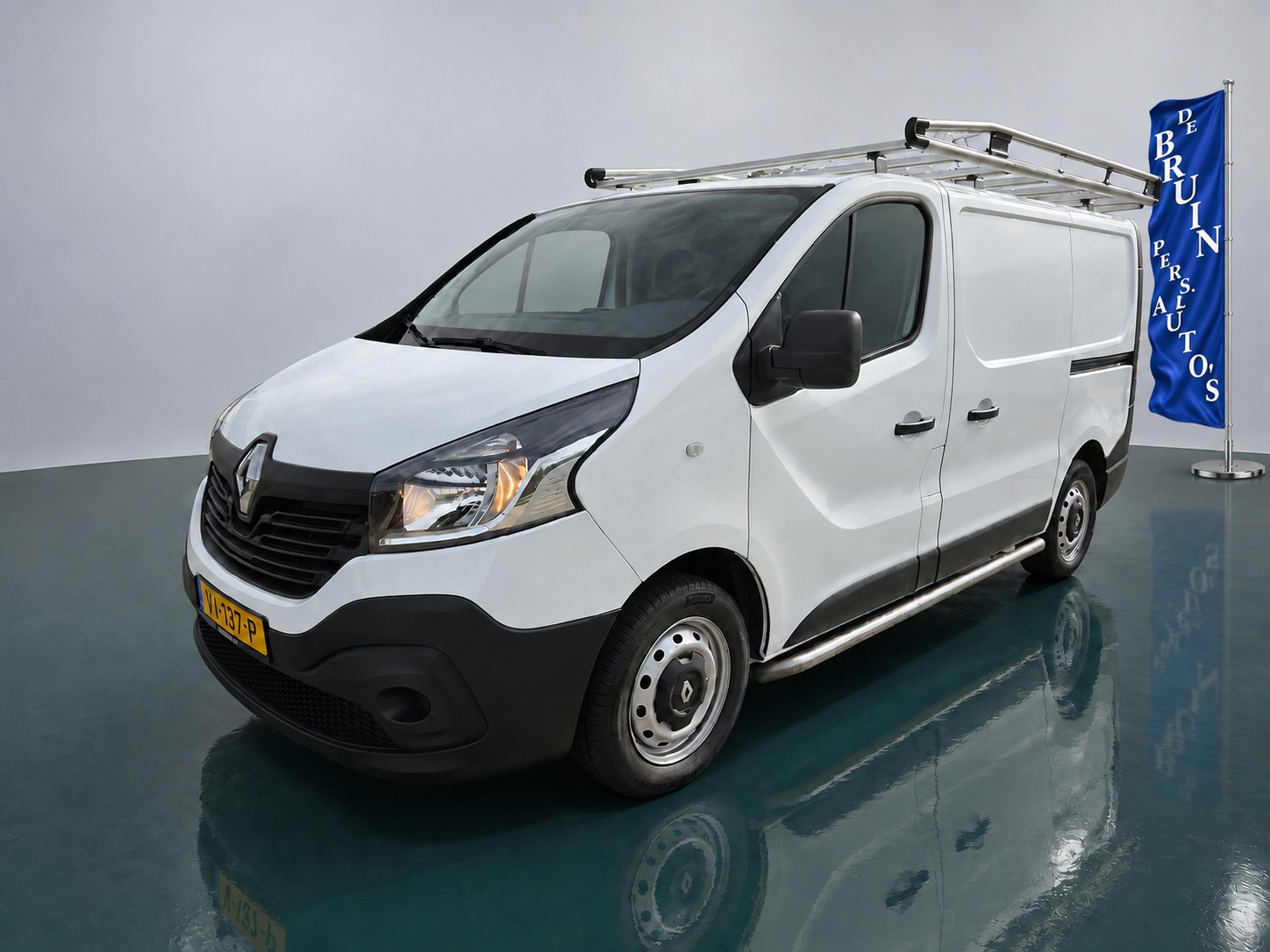 Renault Trafic dCi T29 Links & Rechts Schuifdeur Airco Cruisecontrol Aluminium Imperiaal 2015 - voorkant
