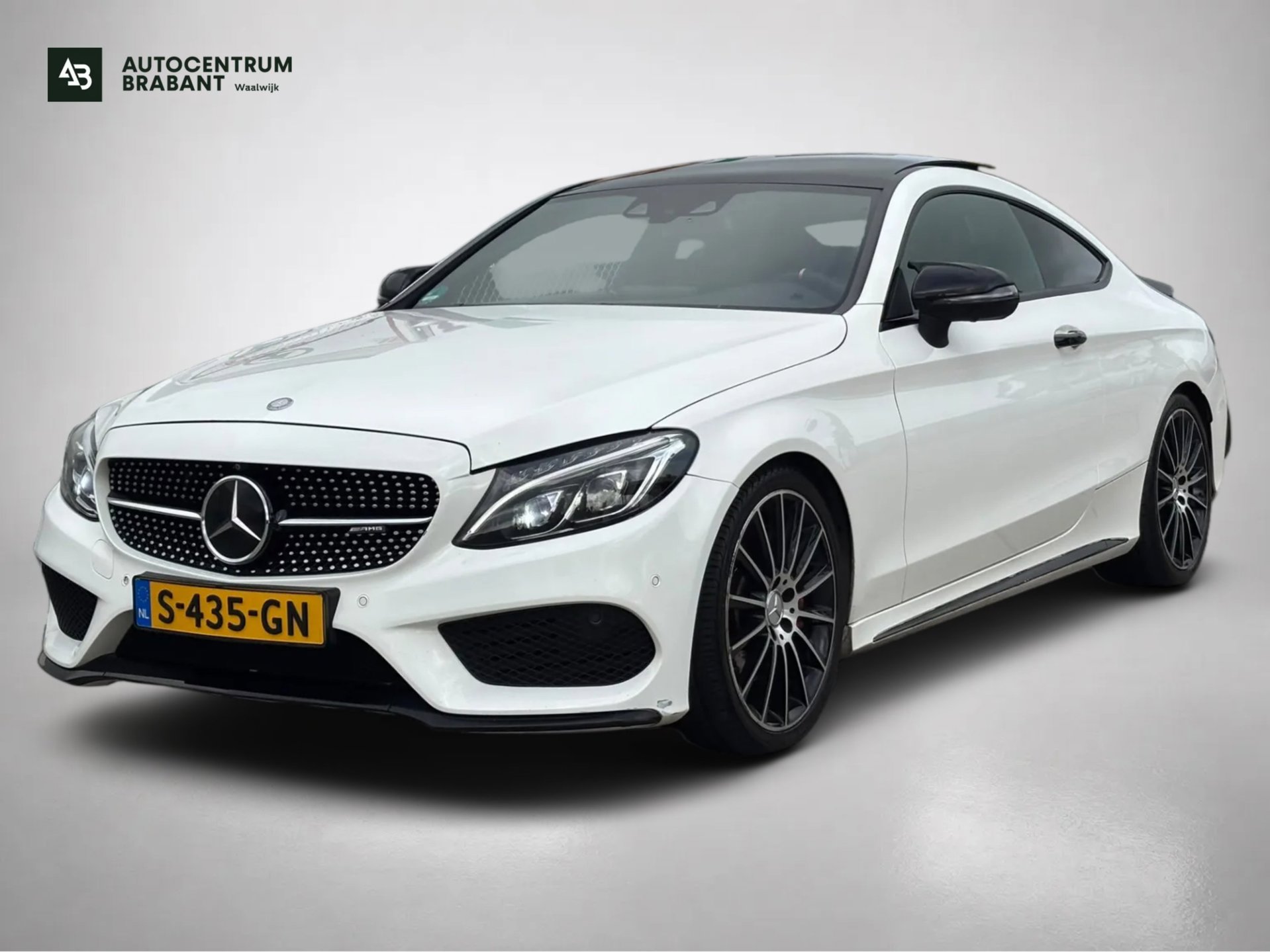 Mercedes-Benz C 300 300 Prestige AMG (Goed OndH, Panorama, Burmester, Lane Assist, 360 Camera, SfeerV, StoelV, Etc) 2016 - voorkant