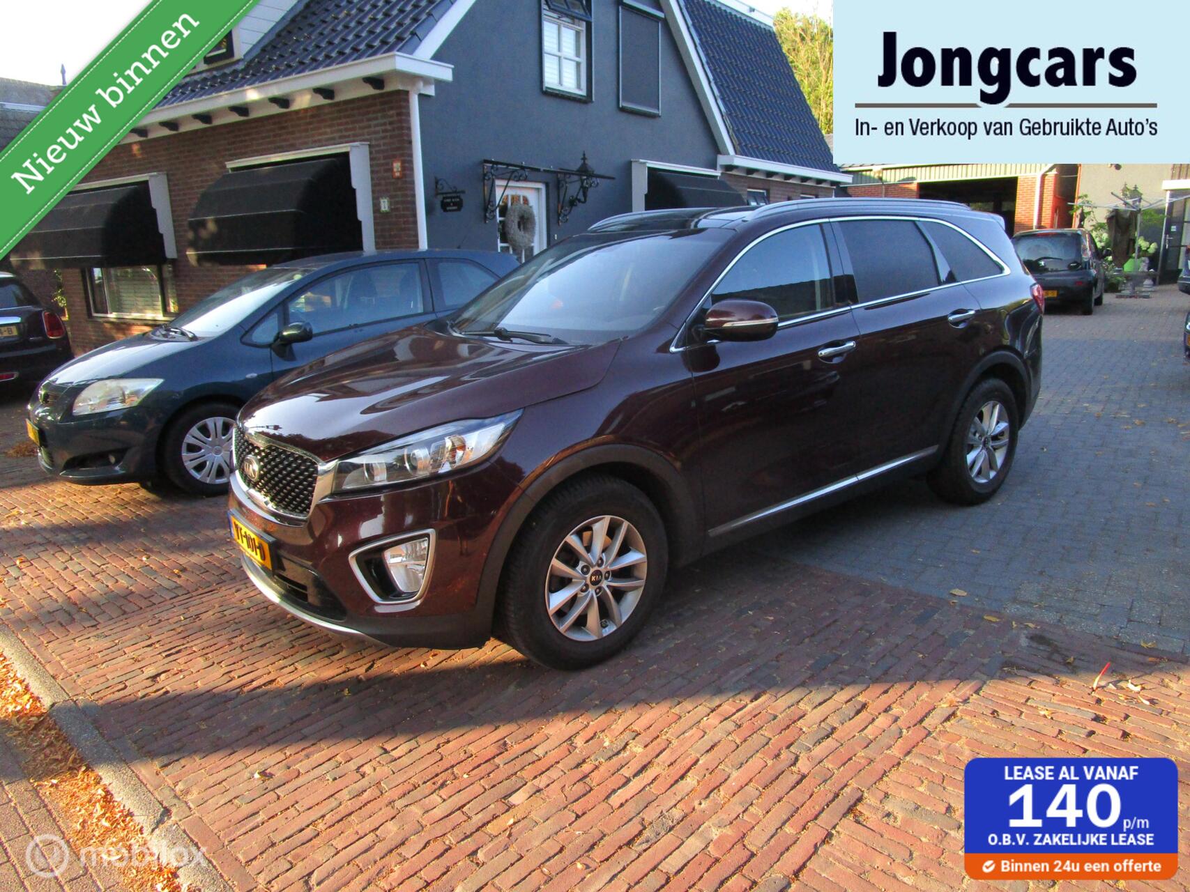 Kia Sorento 2.2 CRDI GRIJS KENTEKEN 2016 275.000KM 2016 - voorkant