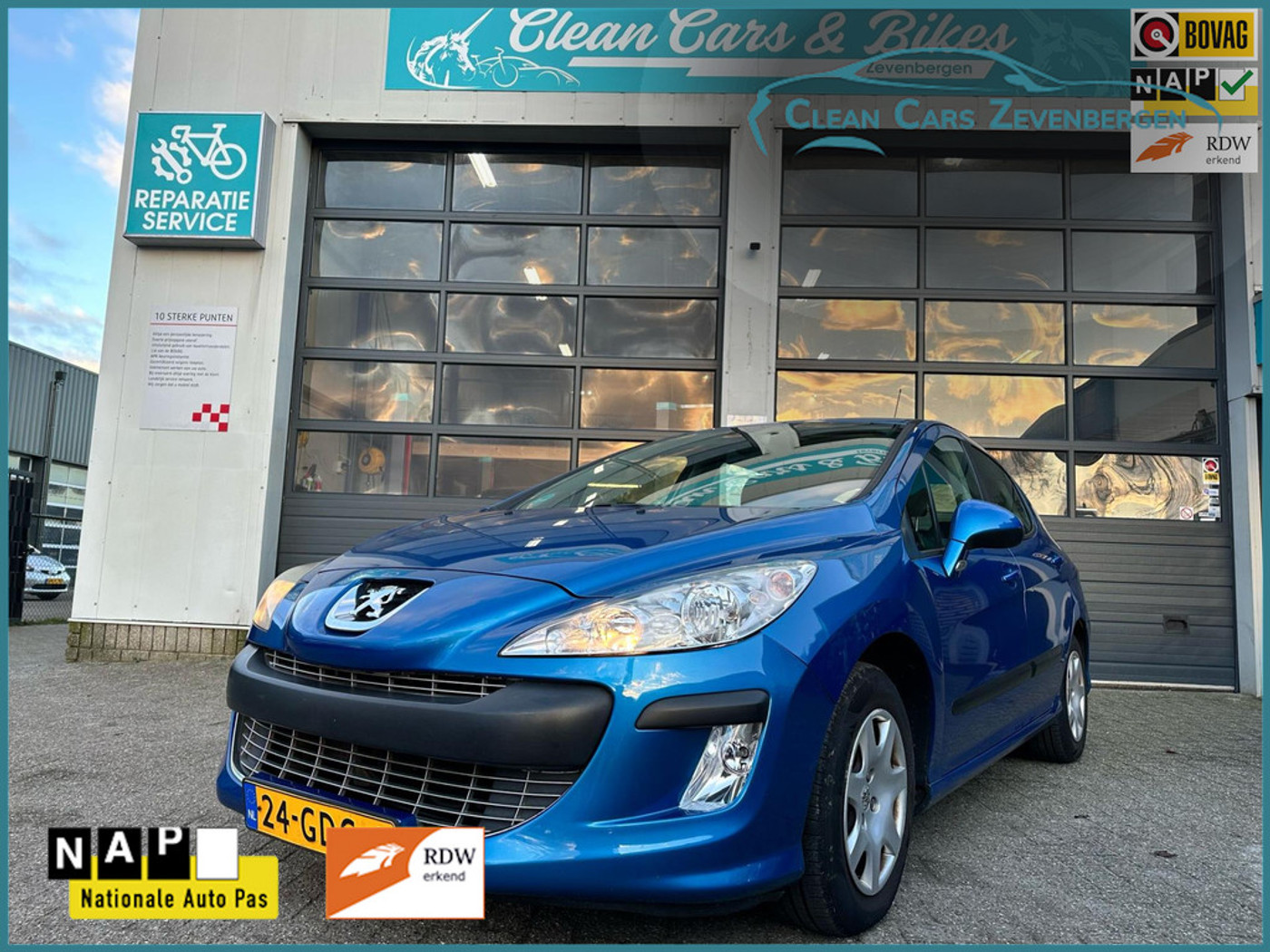 Peugeot 308 1.6 VTi XS airco Trekhaak 2008 - voorkant