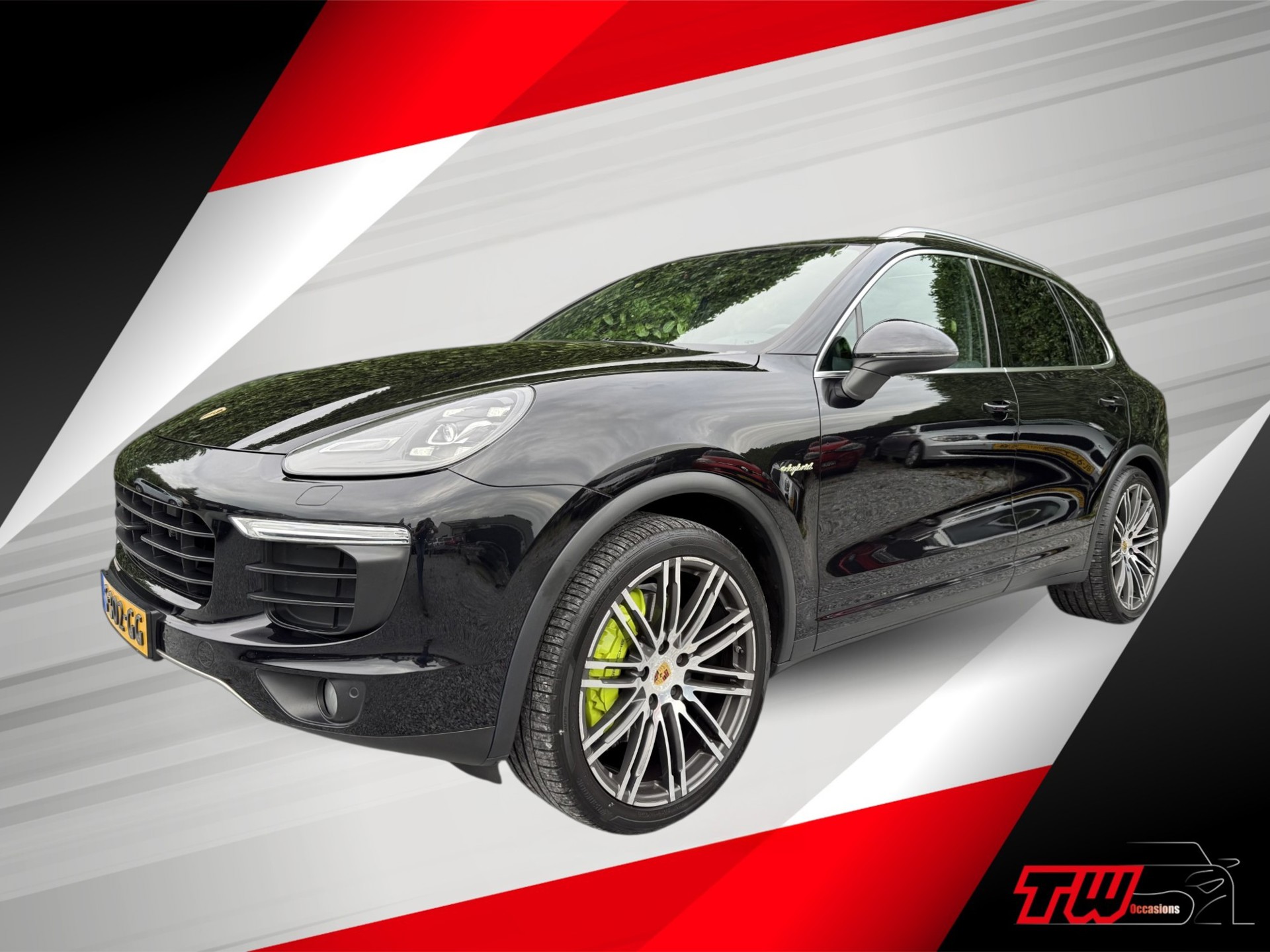 Porsche Cayenne S E-hybrid 3.0 S E-Hybrid |PANO|BOSE|TREKHAAK|ADAPTIVE CRUISE 2017 - voorkant