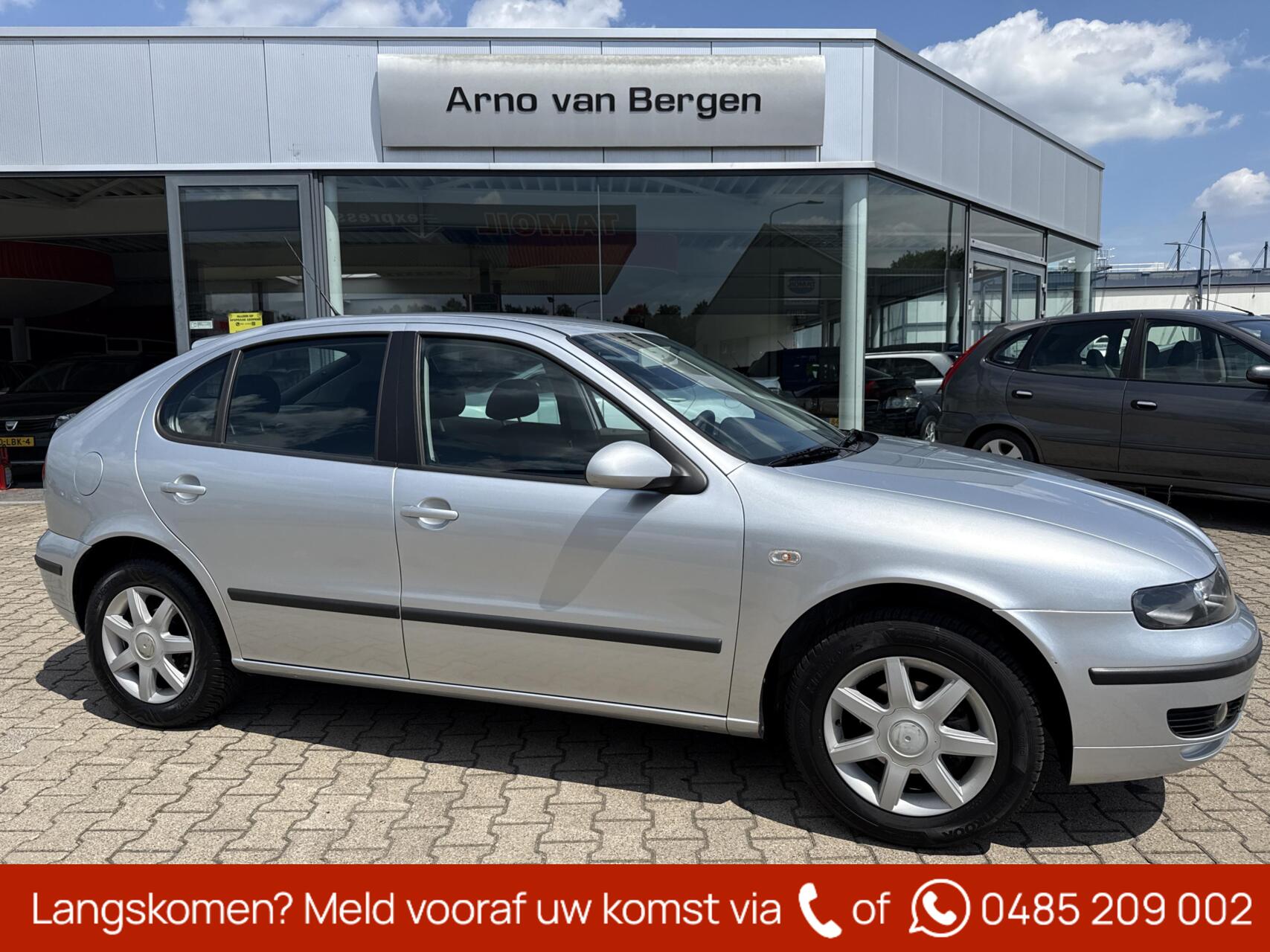 Seat Leon 1.6 LAST EDITION, climatronic, unieke km-stand, afkomstig van de 2e eigenaar !! 2006 - voorkant