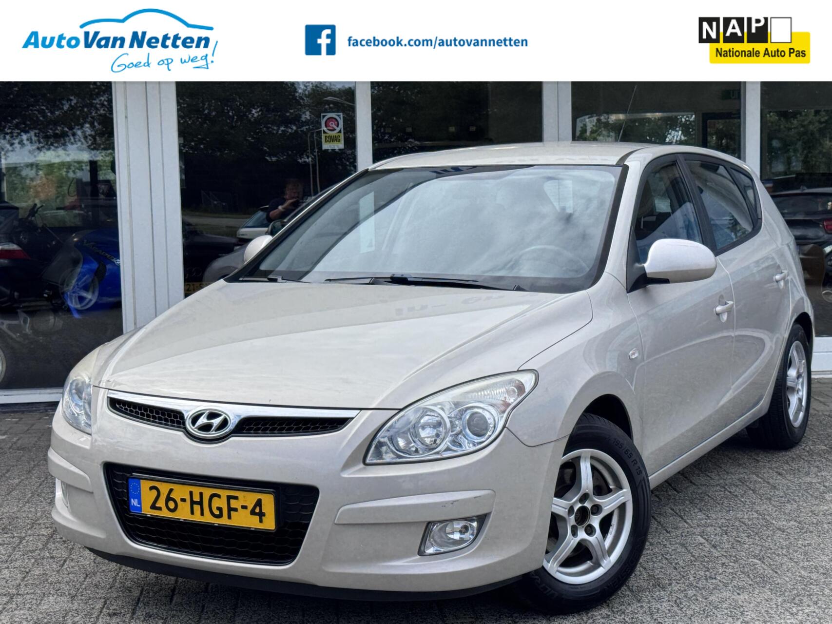 Hyundai I30 1.6i Style, Clima, radio/cd, lm-velgen 2008 - voorkant