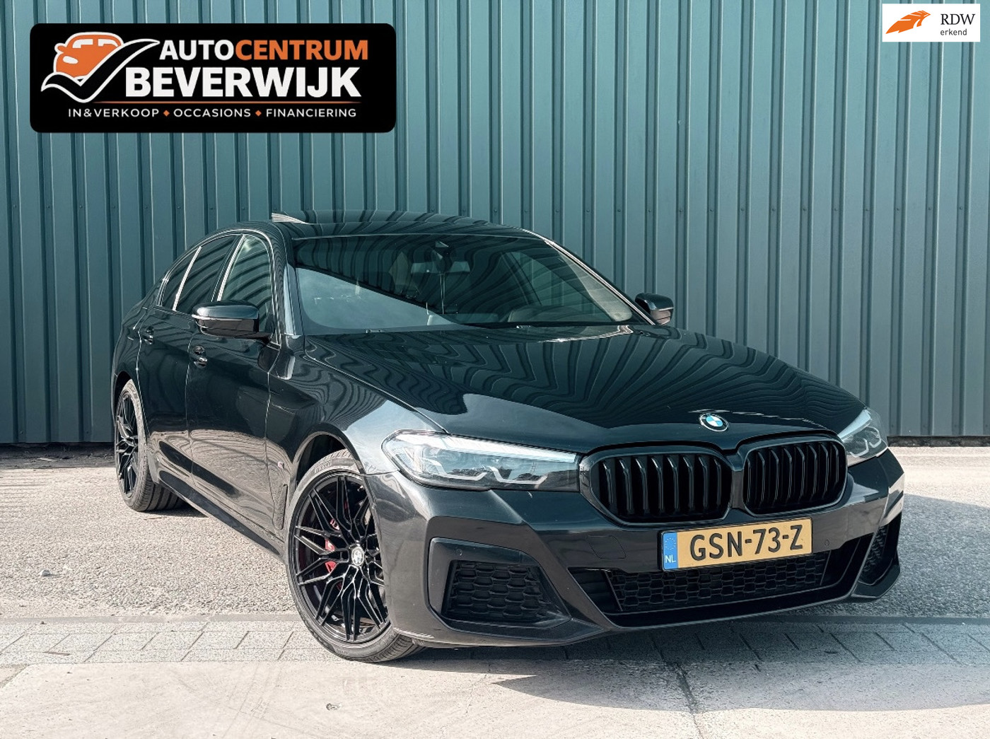 BMW 5-serie 530e Business Edition Plus 2021 292pk Msport Led 2021 - voorkant