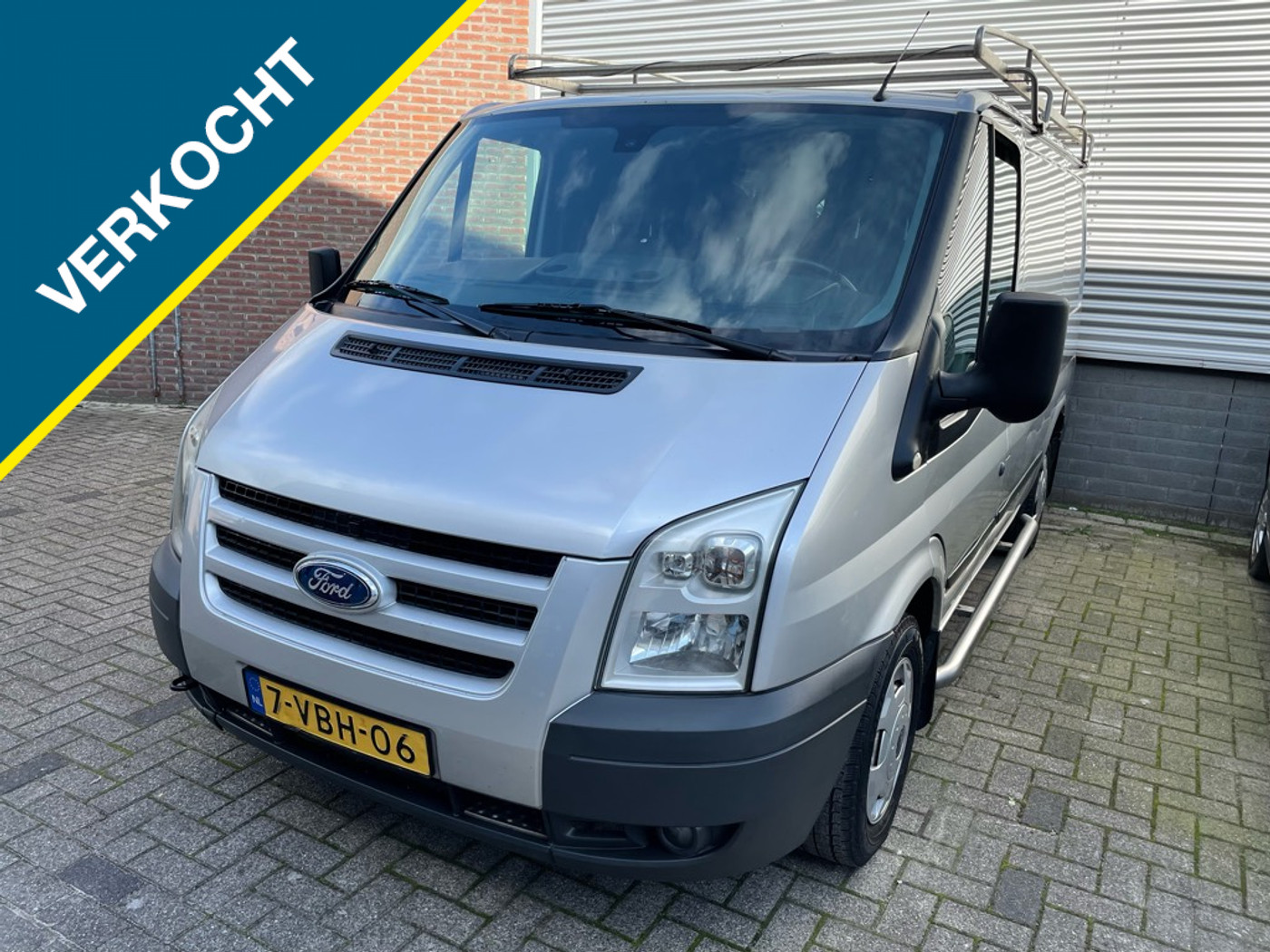 Ford Transit 260s FD Van 110 LR 4.23 260S 2.2 TDCI 81kw Airco CruisCtrl APK 6-‘23 Org 183.000km!! 2009 - voorkant