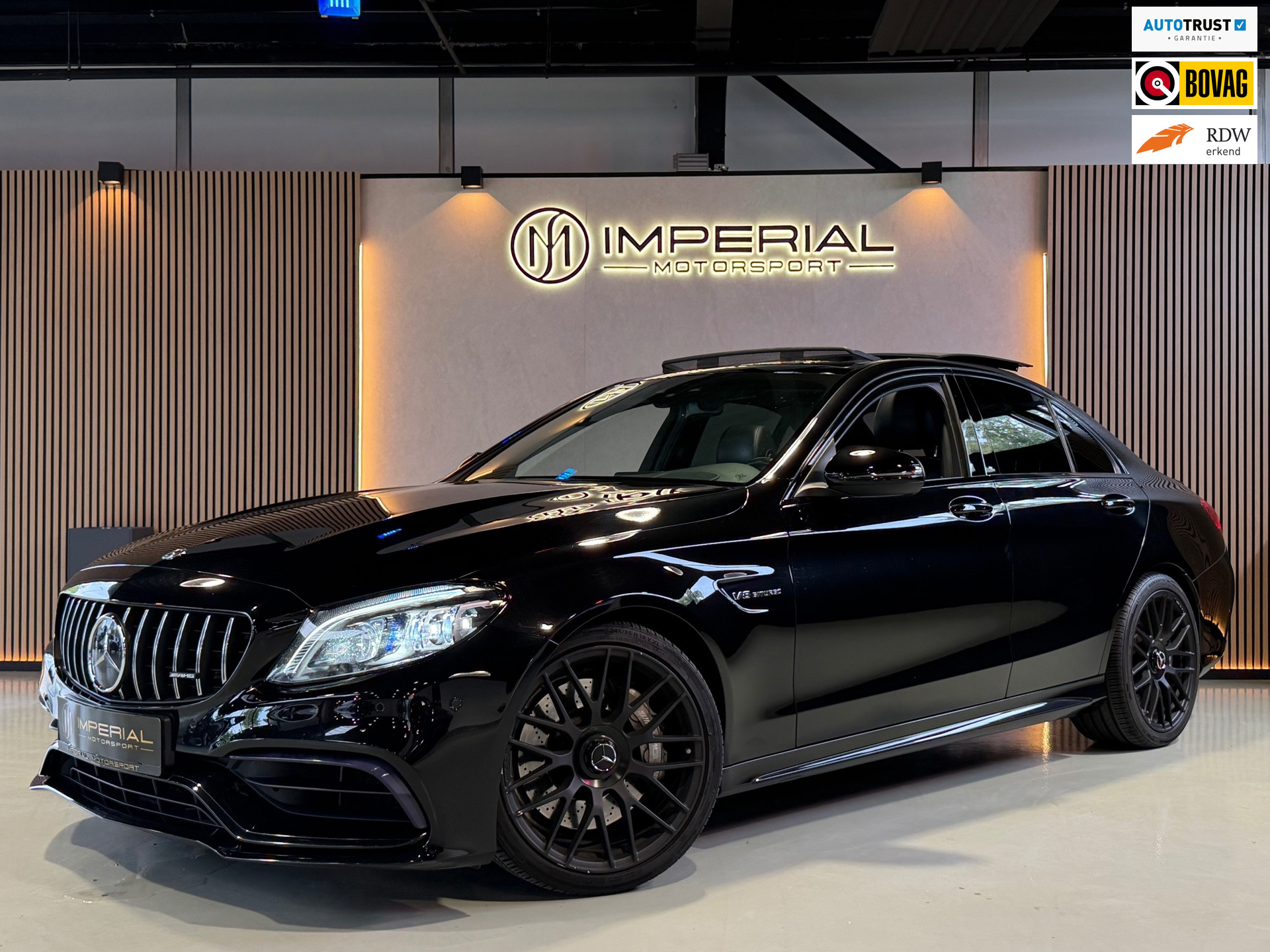 Mercedes-Benz C-klasse AMG C63 Pano|HUD|Burm|Cam|Sfeer|Keyl 2019 - voorkant