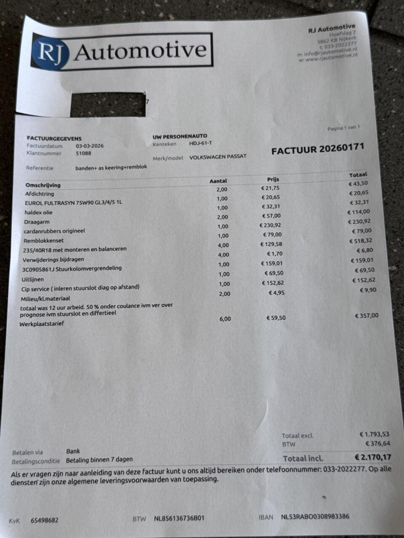 Foto van Volkswagen Passat Variant