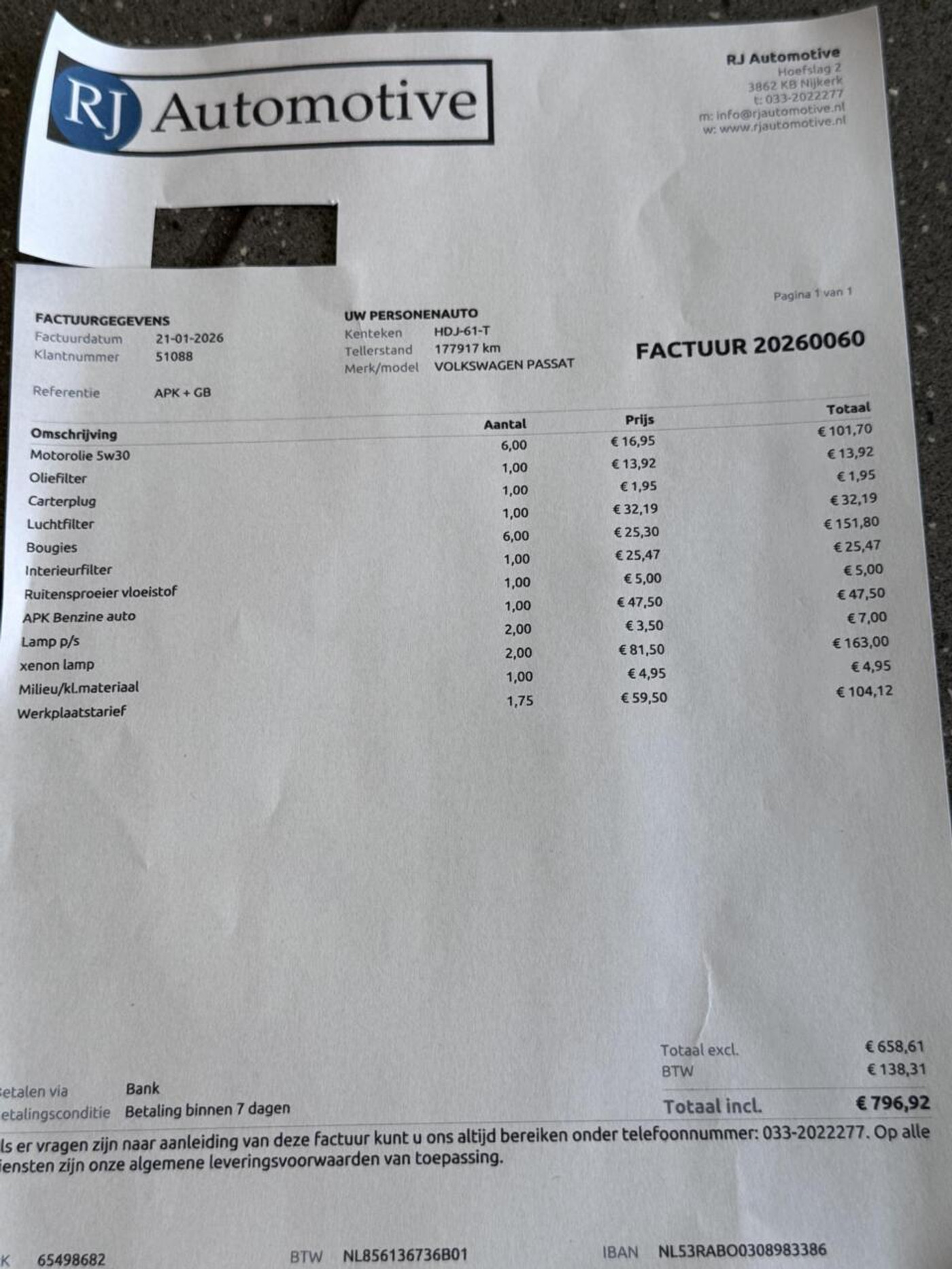 Foto van Volkswagen Passat Variant