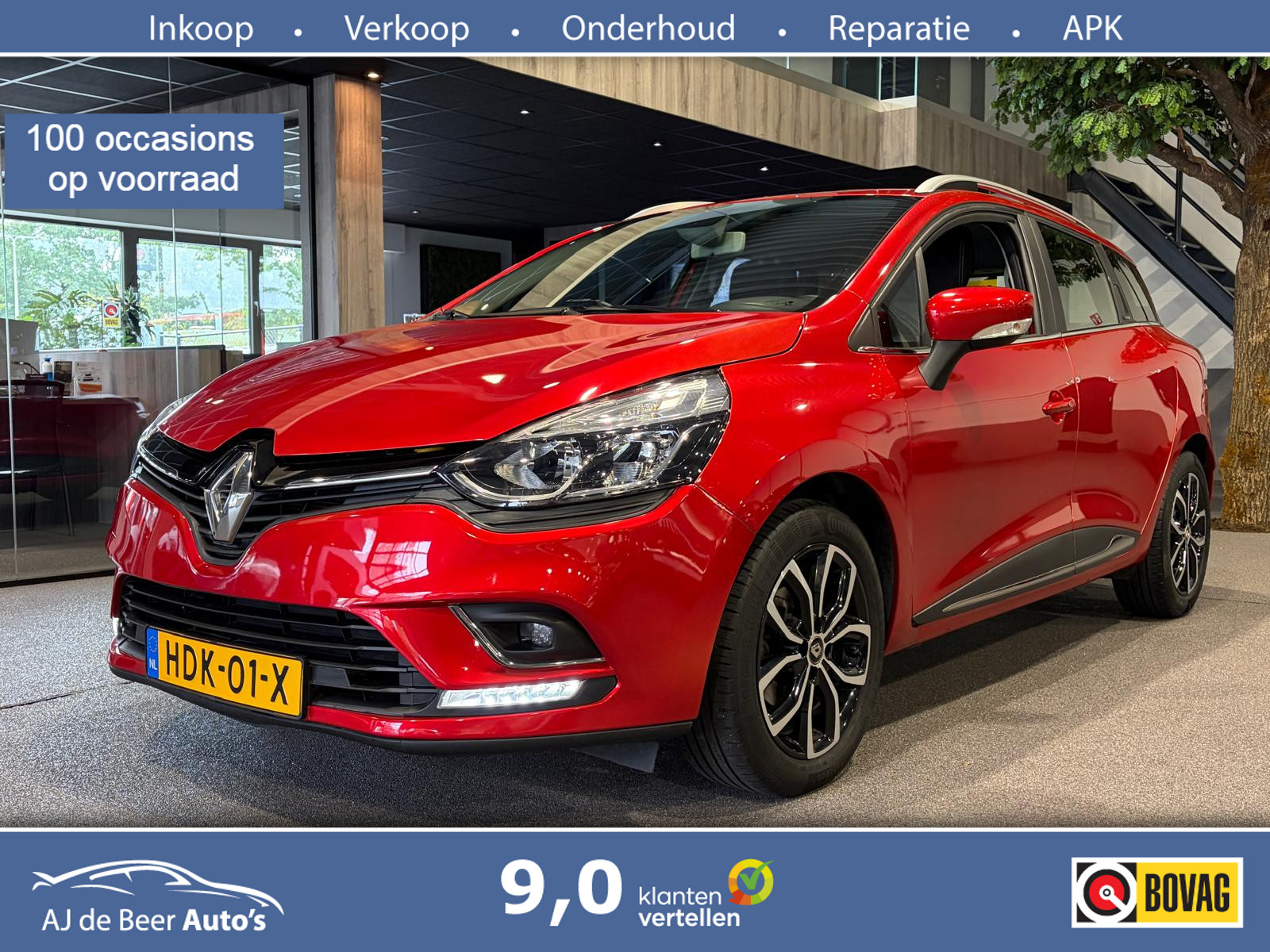 Renault Clio Estate 0.9 TCe Intens 2019 - voorkant
