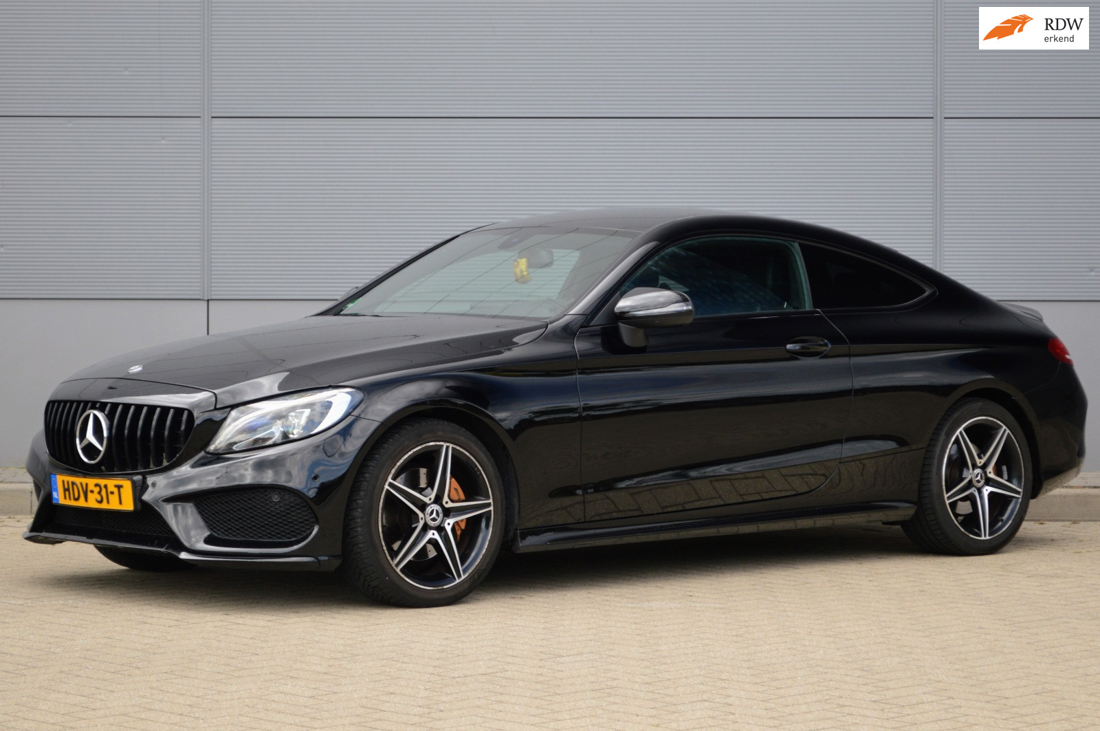 Mercedes-Benz C-klasse Coupé 200 Premium Plus 2018 - voorkant