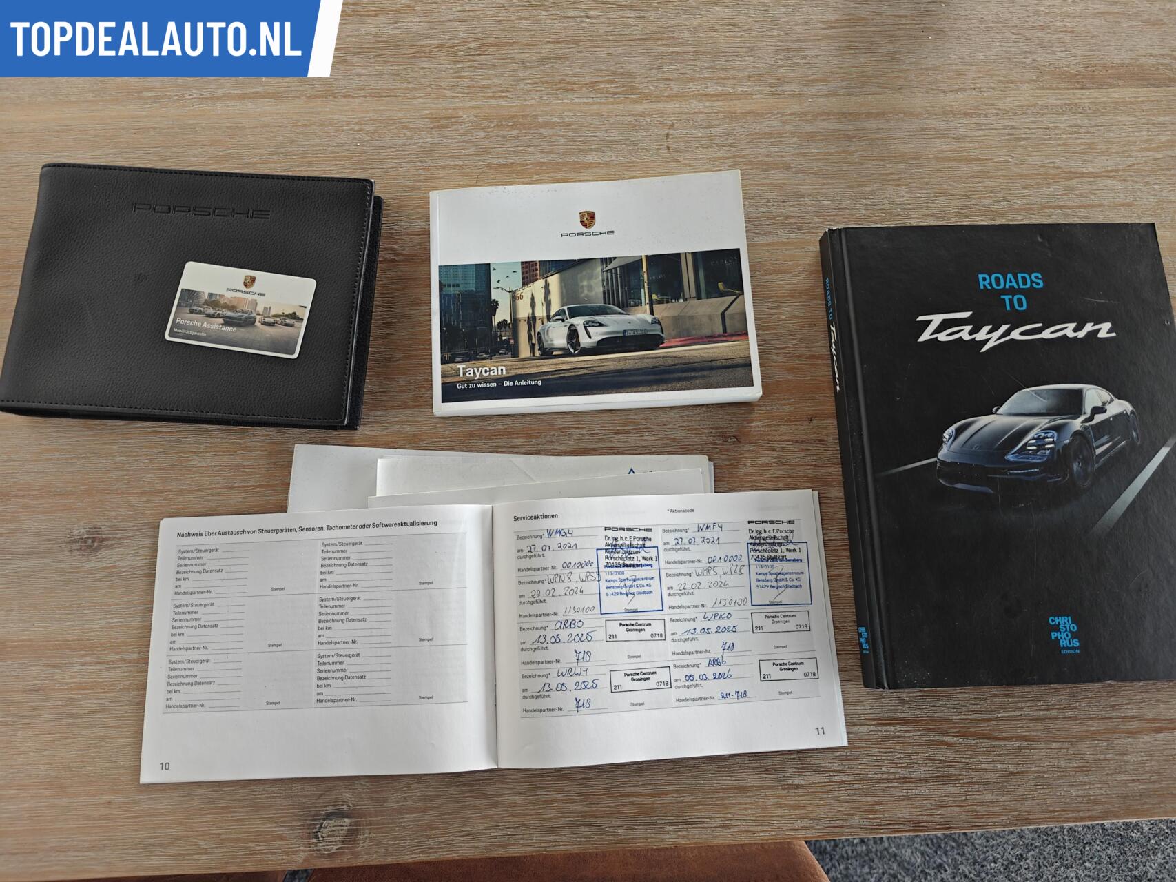 Foto van Porsche Taycan